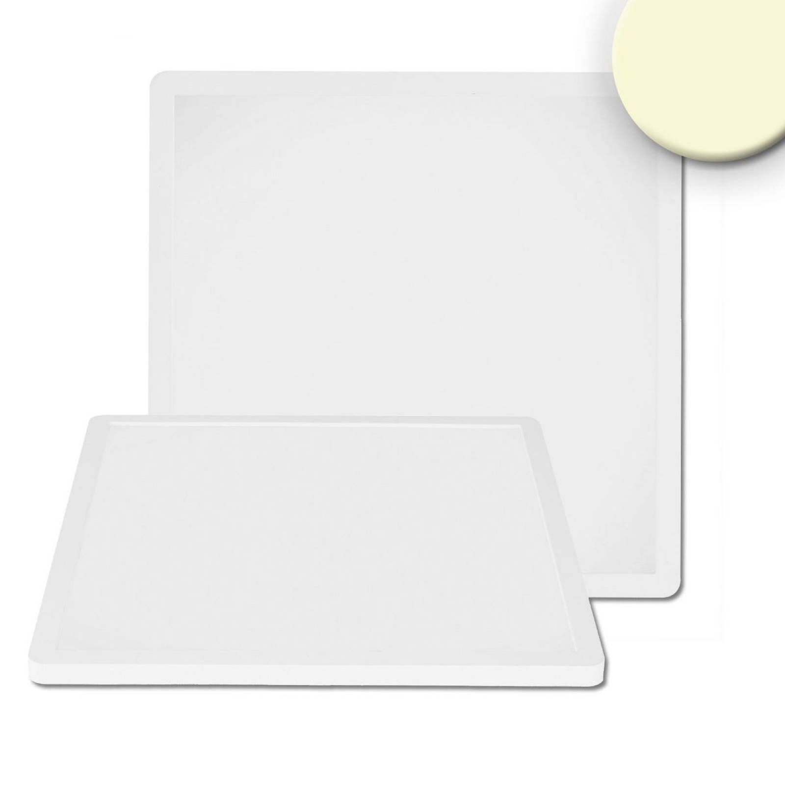 LED Deckenleuchte Slim300 eckig, IP44, 18W, wei�, Up&Down, 3 Stufen Dimmbar