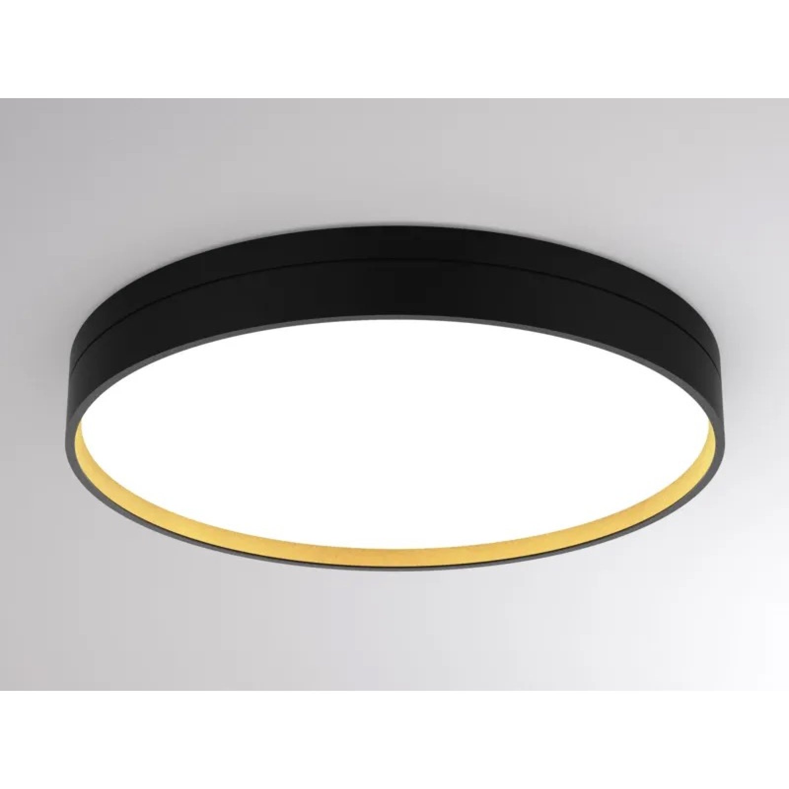 LED Deckenleuchte TURN ON 2 SD 31W schwarz-gold, opal, CRI90