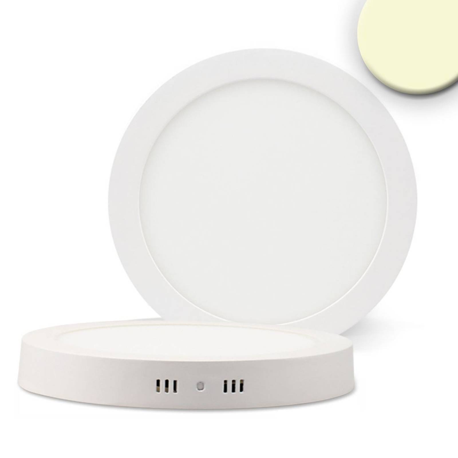 LED Deckenleuchte weiss, 24W, rund, 300mm, 3000K warmweiss, 1850lm, dimmbar