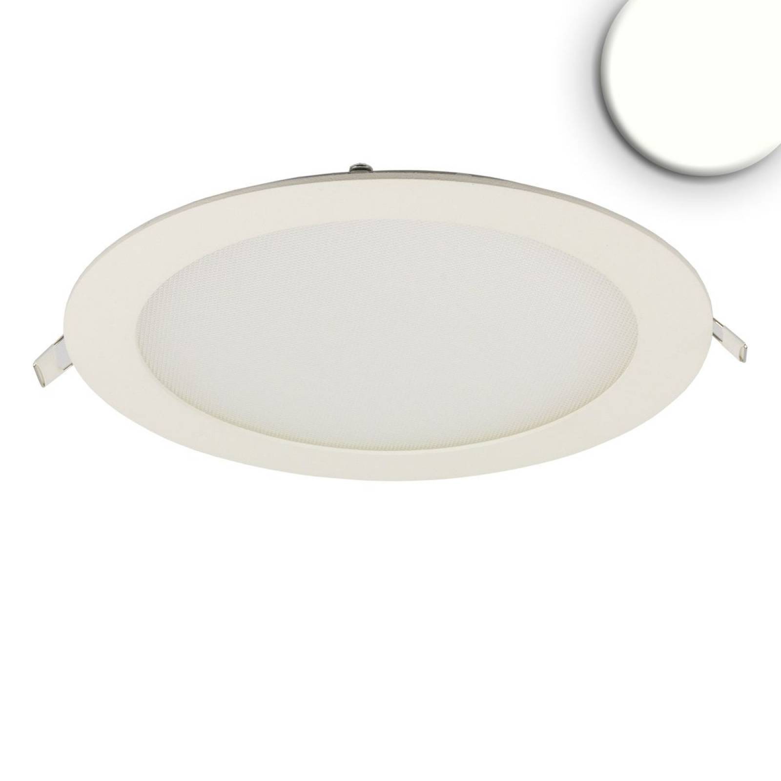 LED Downlight, 18W, rund, ultraflach, blendungsreduziert, wei�, neutralwei�, CRI90