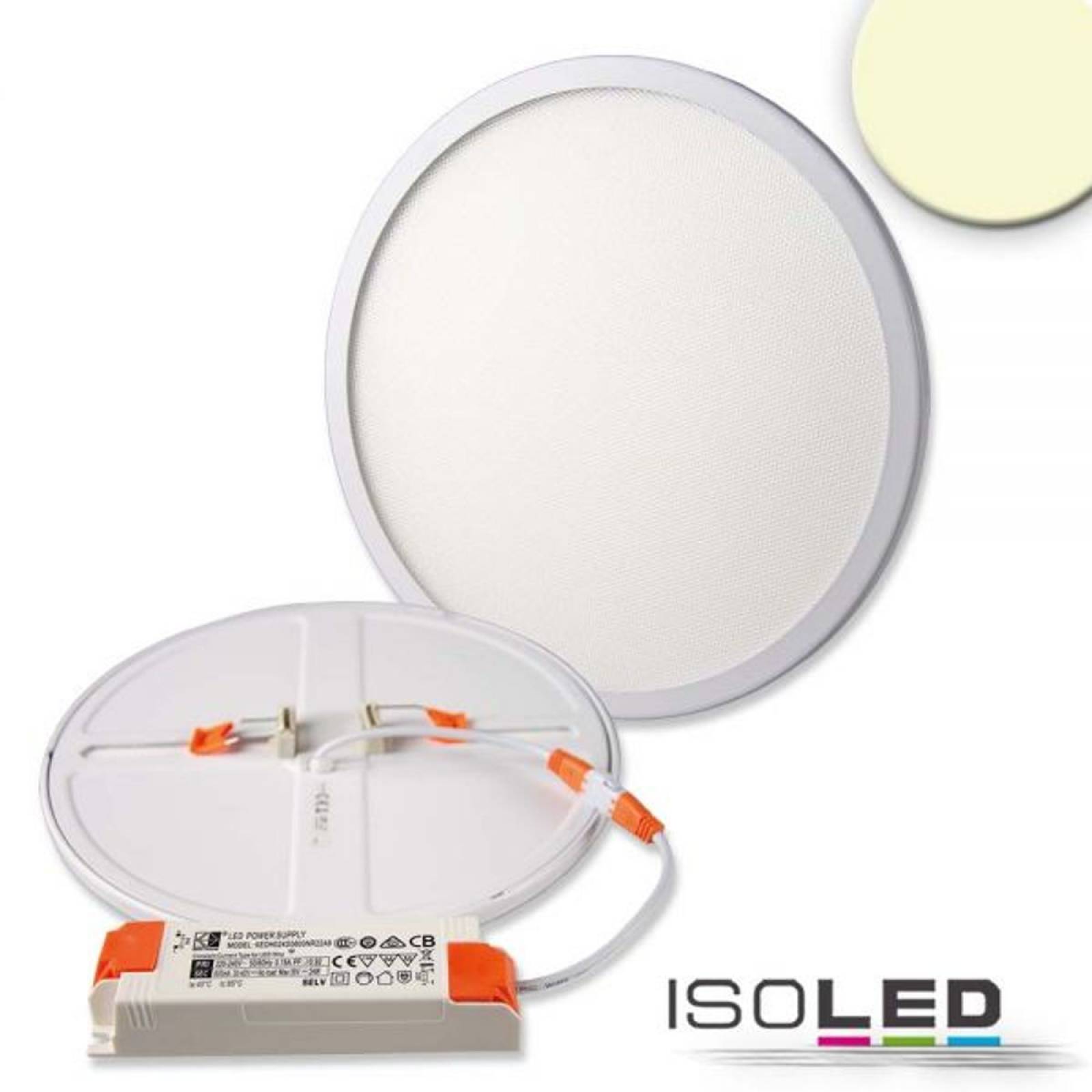 LED Downlight 23W, CRI>90, 1600lm, warmwei�, dimmbar, verstellbare Klammern f�r Lochausschnitt 50-21