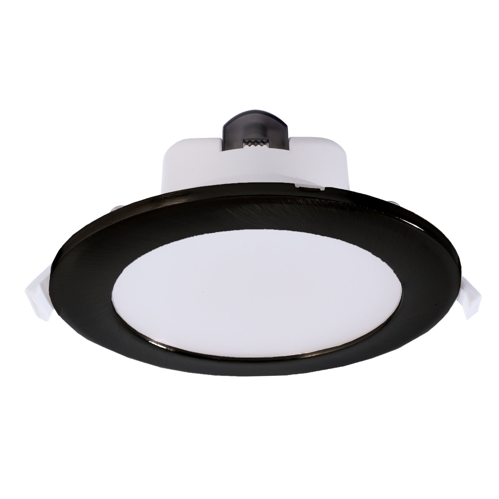 LED Downlight Acrux 145mm, 16W dimmbar, 3000/4000/6000K Colorswitch, schwarz, 1570lm
