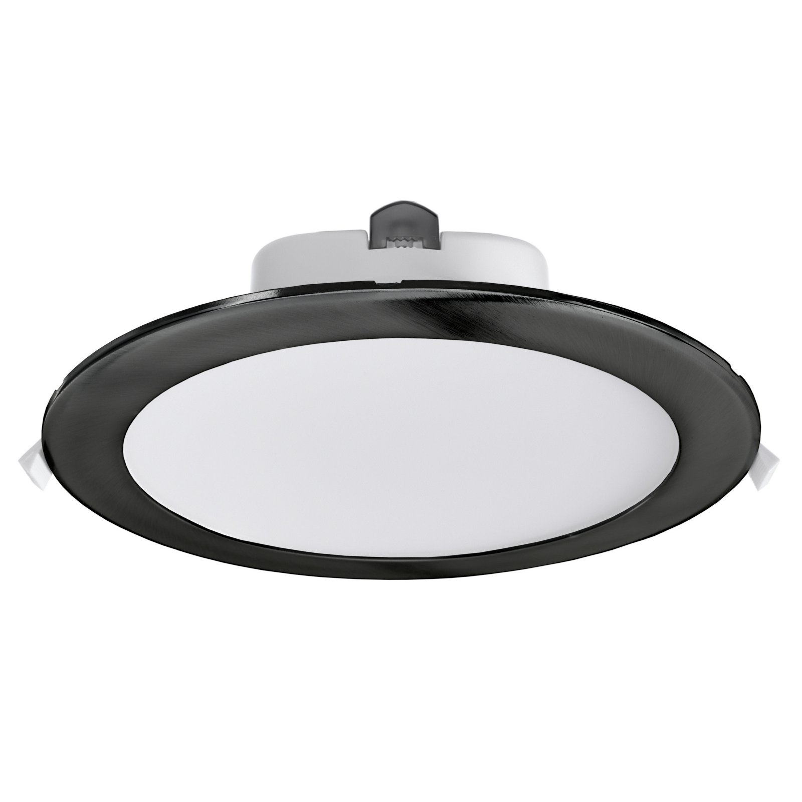 LED Downlight Acrux 195mm, 26W dimmbar, 3000/4000/6000K Colorswitch, schwarz, 2670lm