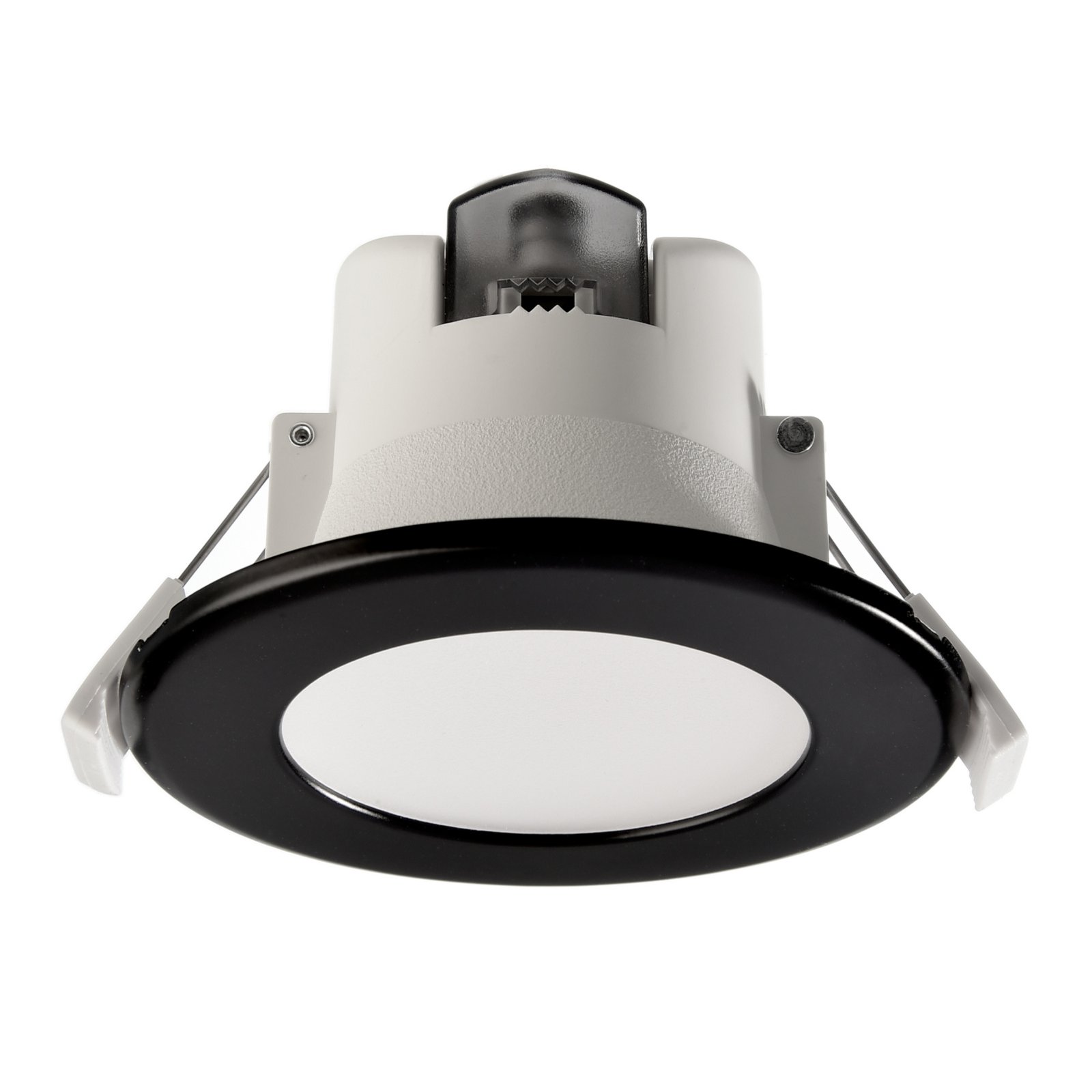 LED Downlight Acrux 68-195mm, 7W dimmbar, 3000/4000/6000K Colorswitch, schwarz, 630lm
