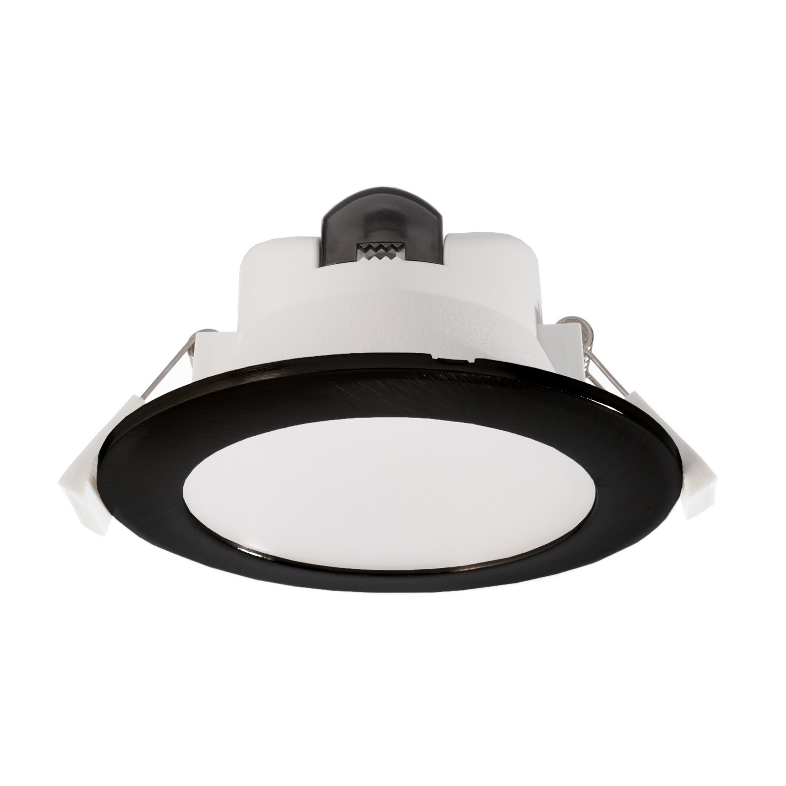 LED Downlight Acrux 90mm, 9W dimmbar, 3000/4000/6000K Colorswitch, schwarz, 760lm
