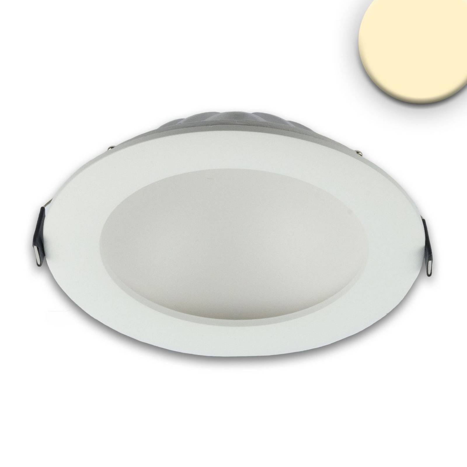 LED Downlight LUNA 15W, wei�, indirektes Licht, warmwei� 2700K, 675lm 120�