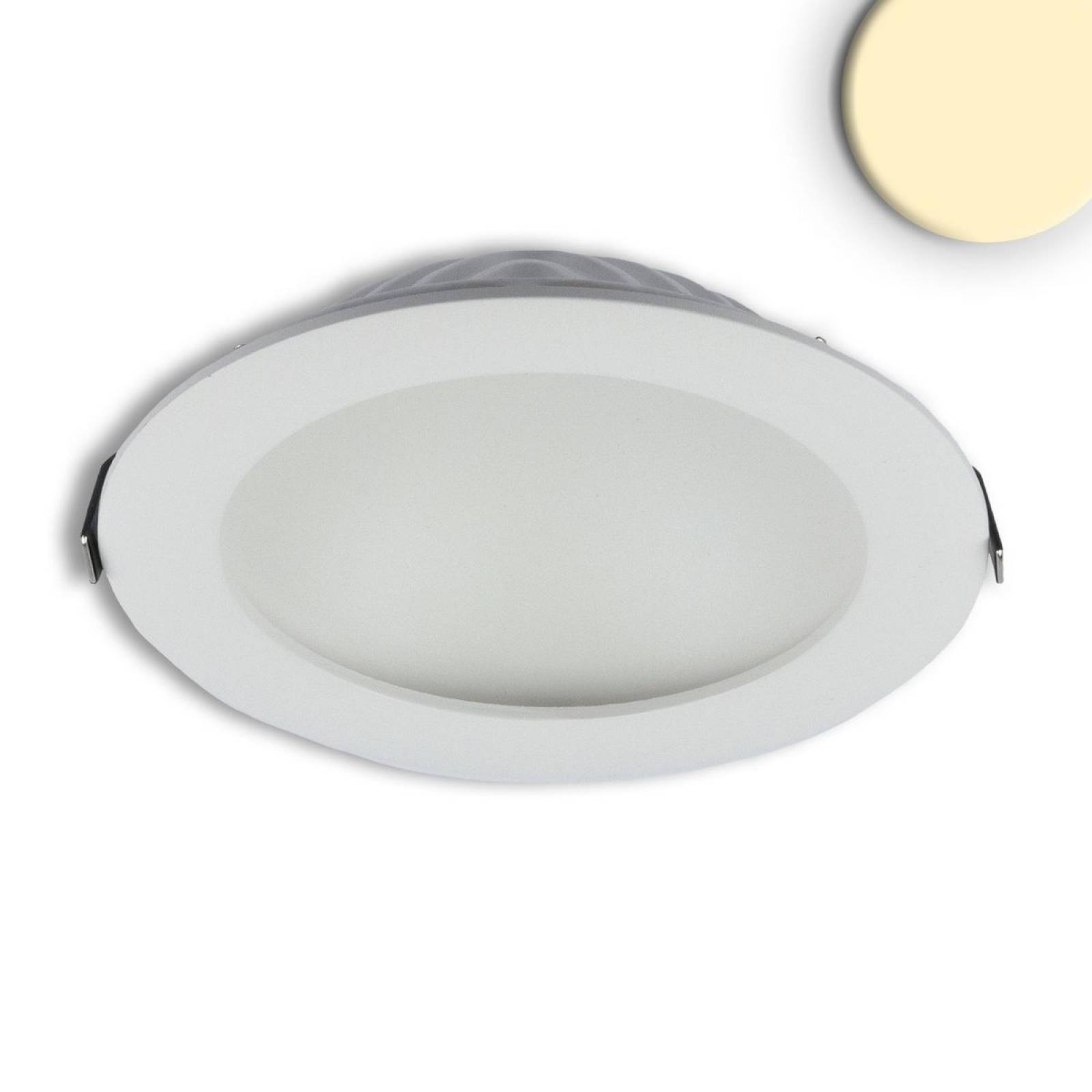 LED Downlight LUNA 18W, wei�, indirektes Licht, warmwei� 2700K, 1030lm 120�