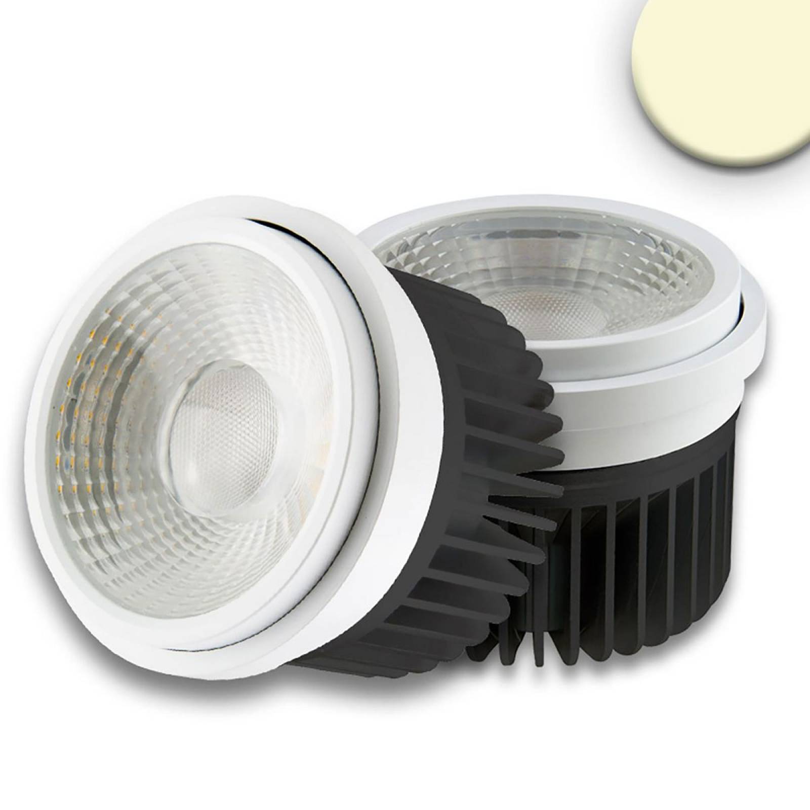 LED Einbauleuchte AR11 30W, 35�-50� variabel, warmwei�, inkl. externem VG