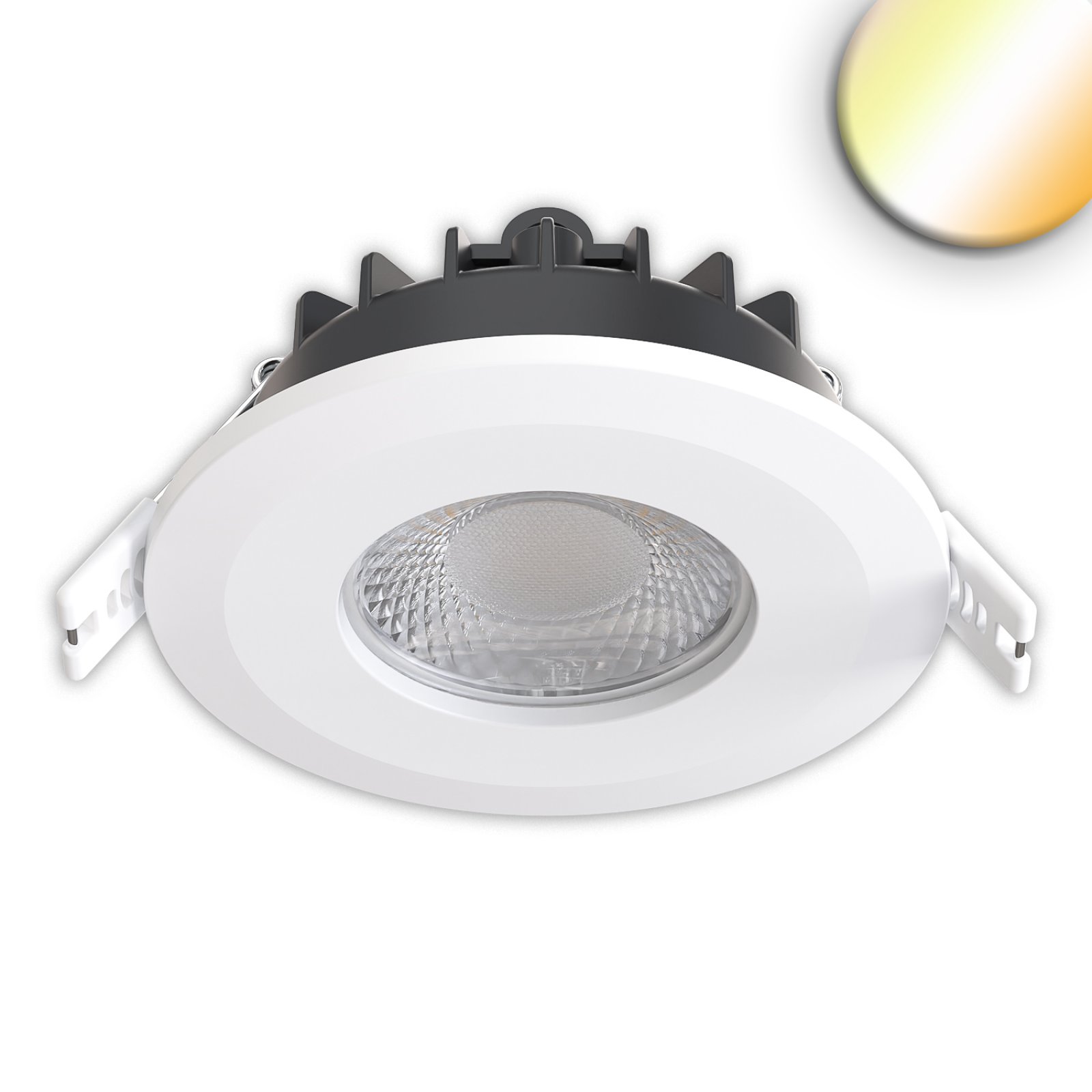 LED Einbauleuchte Vario-68, 6W, 60�, ColorSwitch 2700/3000/4000/6000K, IP65, CRI90