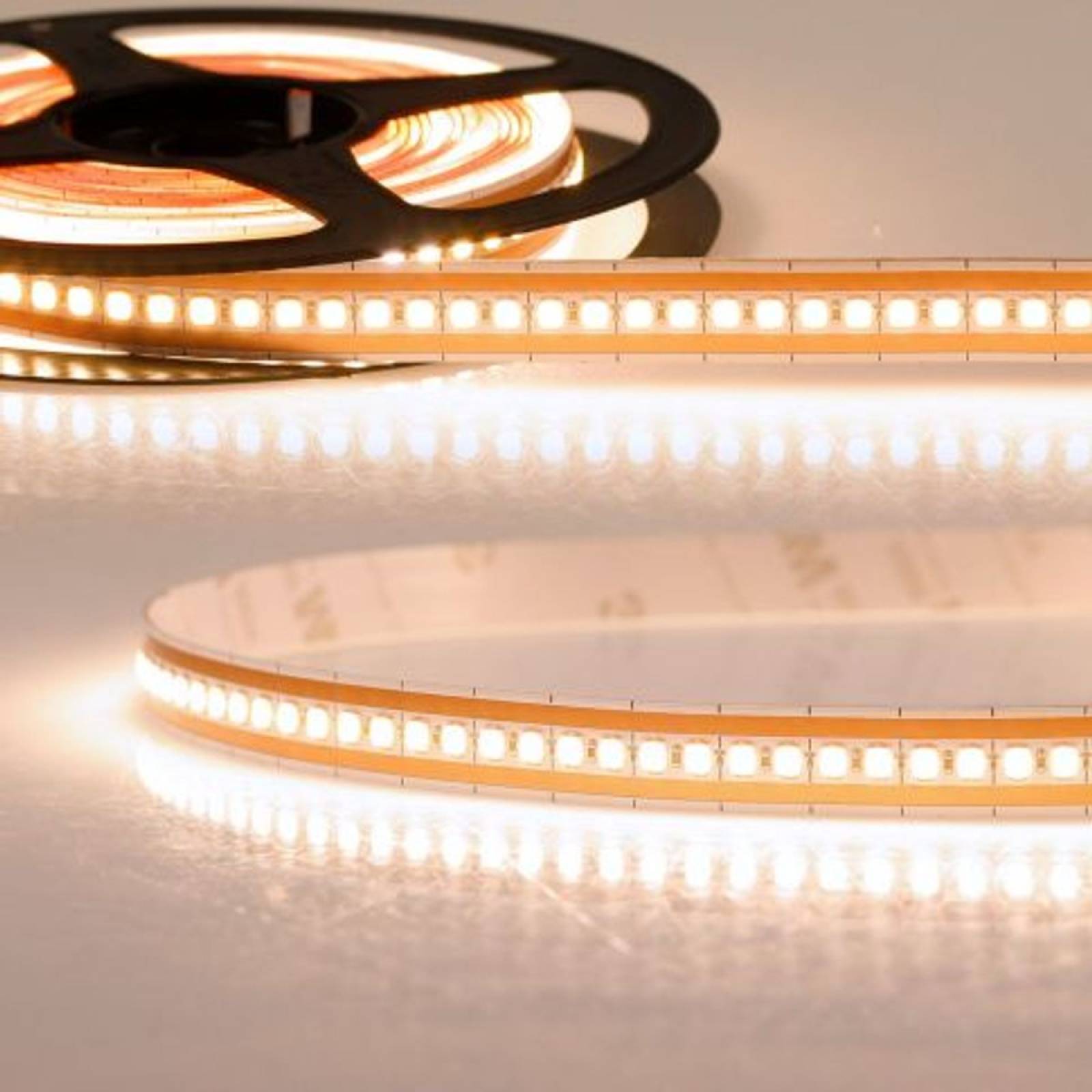 LED FC Stripe 12V DC, 10W/m, 1400lm/m, 3000K warmwei�, Ra/CRI90, 5m