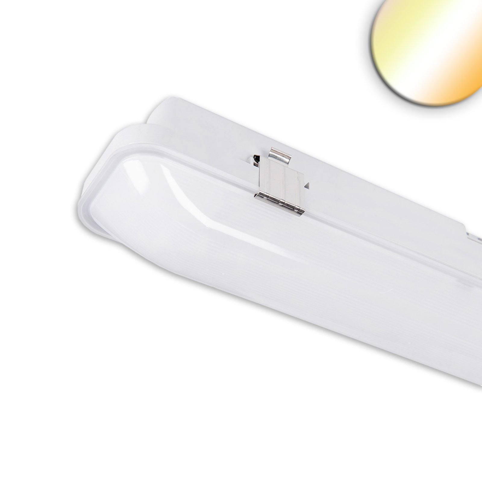 LED Feuchtraumwannenleuchte SL 60cm, IP66, umschaltbare Leistung und Lichtfarbe 14-20W, 3000/4000/57