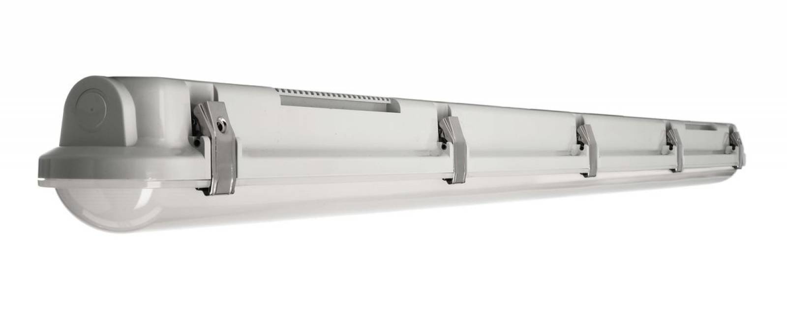 LED Feuchtraumwannenleuchte Tri Proof Basic DALI dimmbar, 36W, 4000K, 1210mm, grau