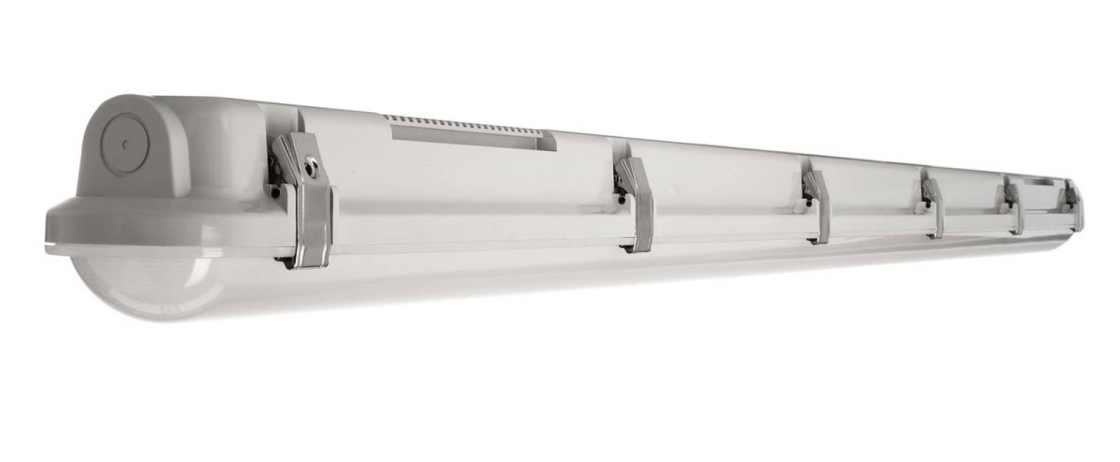 LED Feuchtraumwannenleuchte Tri Proof Basic DALI dimmbar, 55W, 4000K, 1510mm, grau