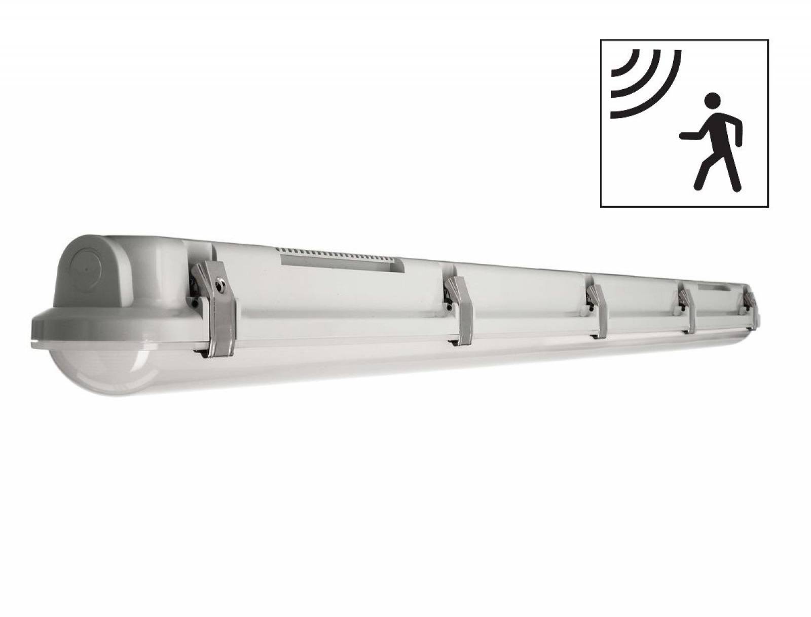 LED Feuchtraumwannenleuchte mit Bewegungsmelder Tri Proof Basic Motion, 36W, 4000K, 1210mm