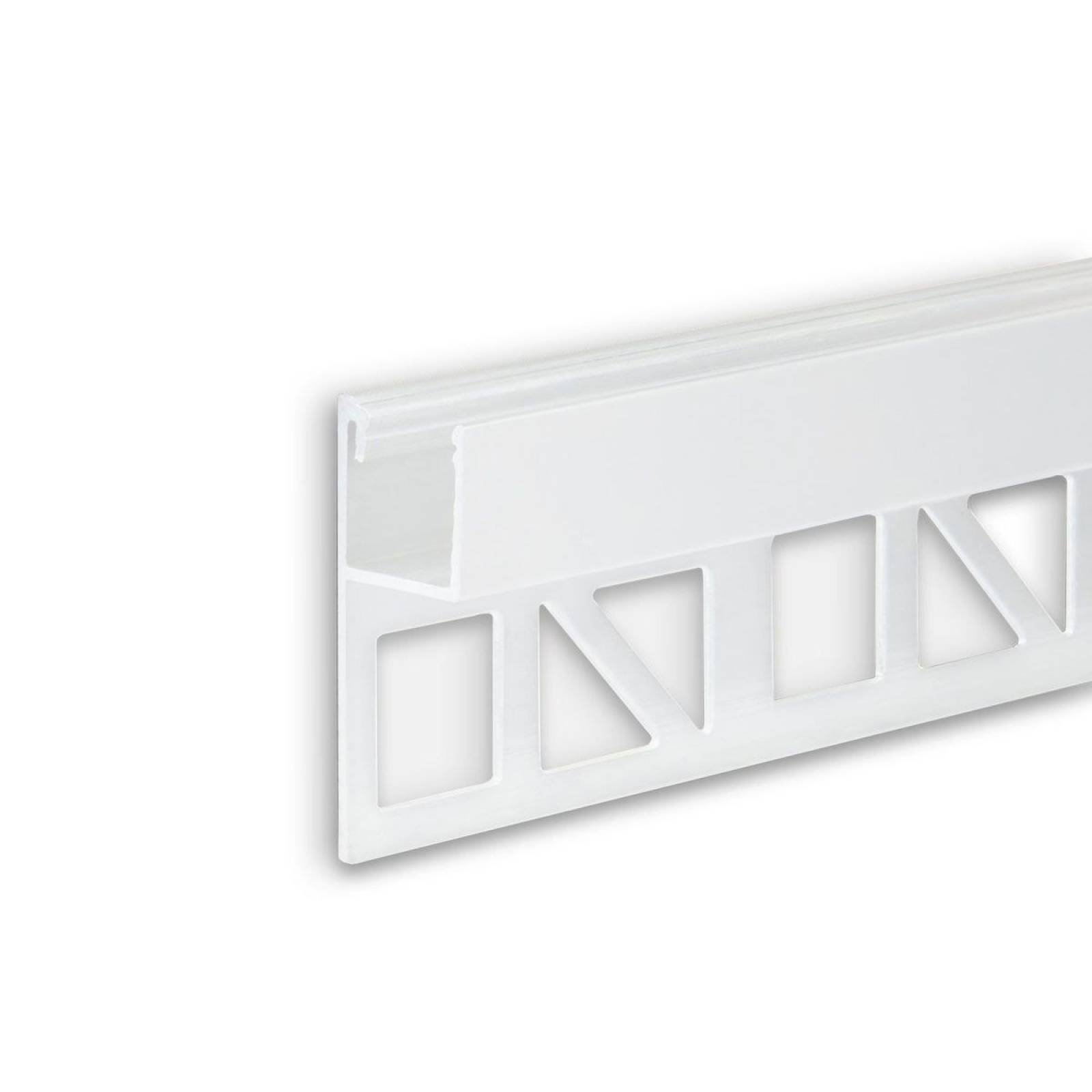 LED Fliesenprofil UP10, wei� RAL 9003 300cm