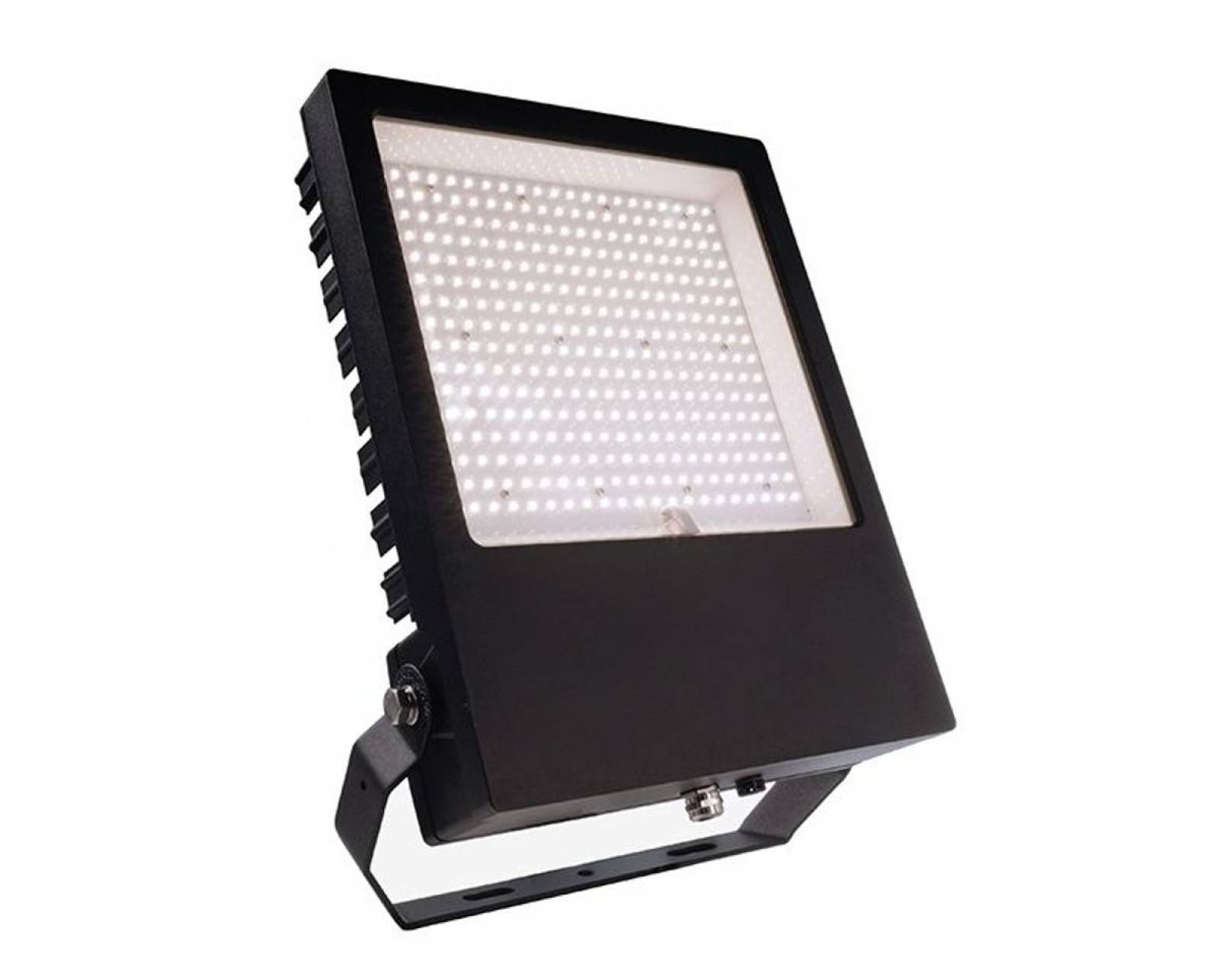 LED Fluter Atik Schwarz, Boden-/Wand-/Deckenleuchte, 4000K, 31800lm, 242W, IP65