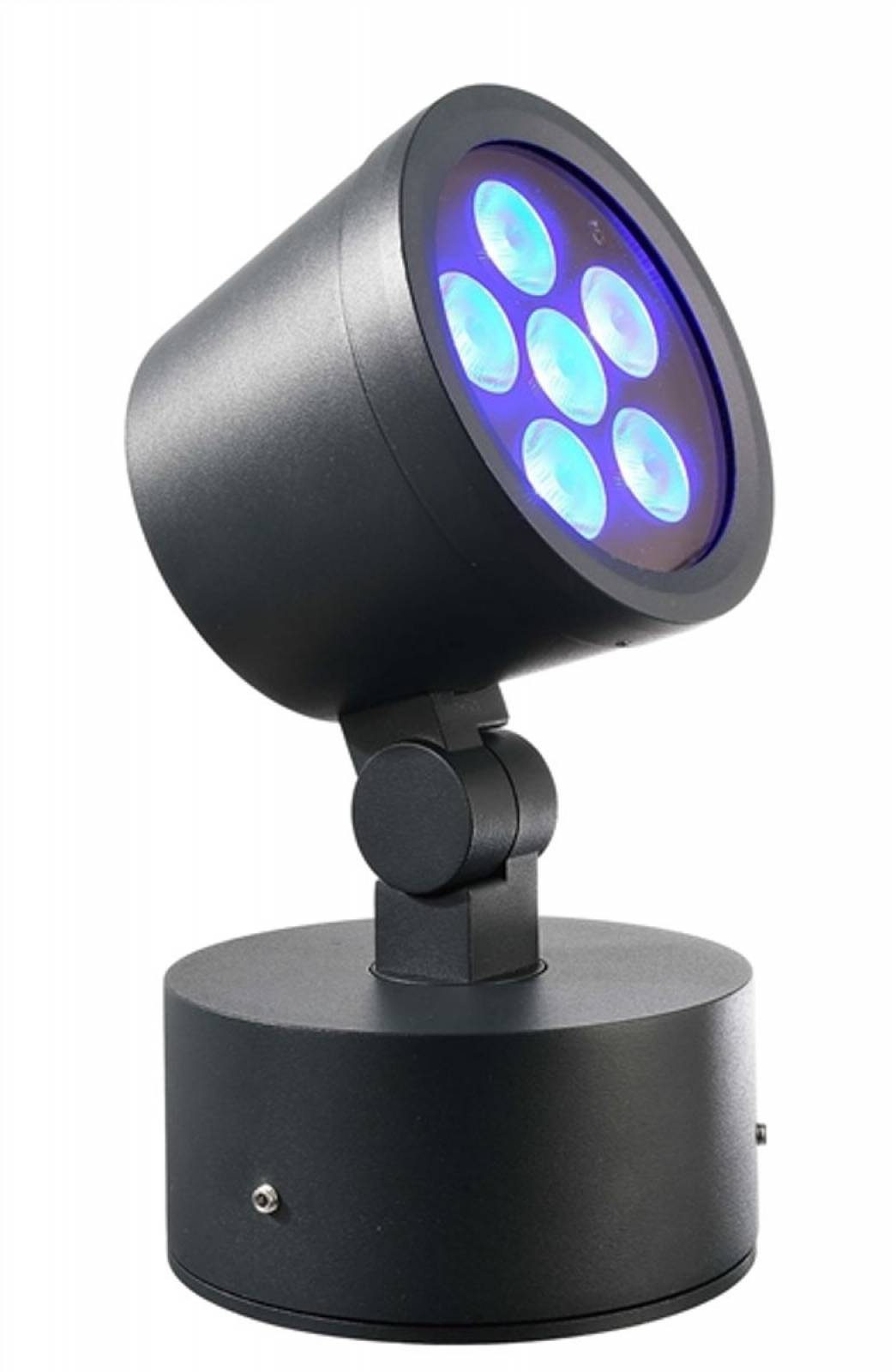 LED Fluter Colt 16W RGB+WW 24V DC, Strahler schwarz, 780lm, 20�, drehbar, IP65