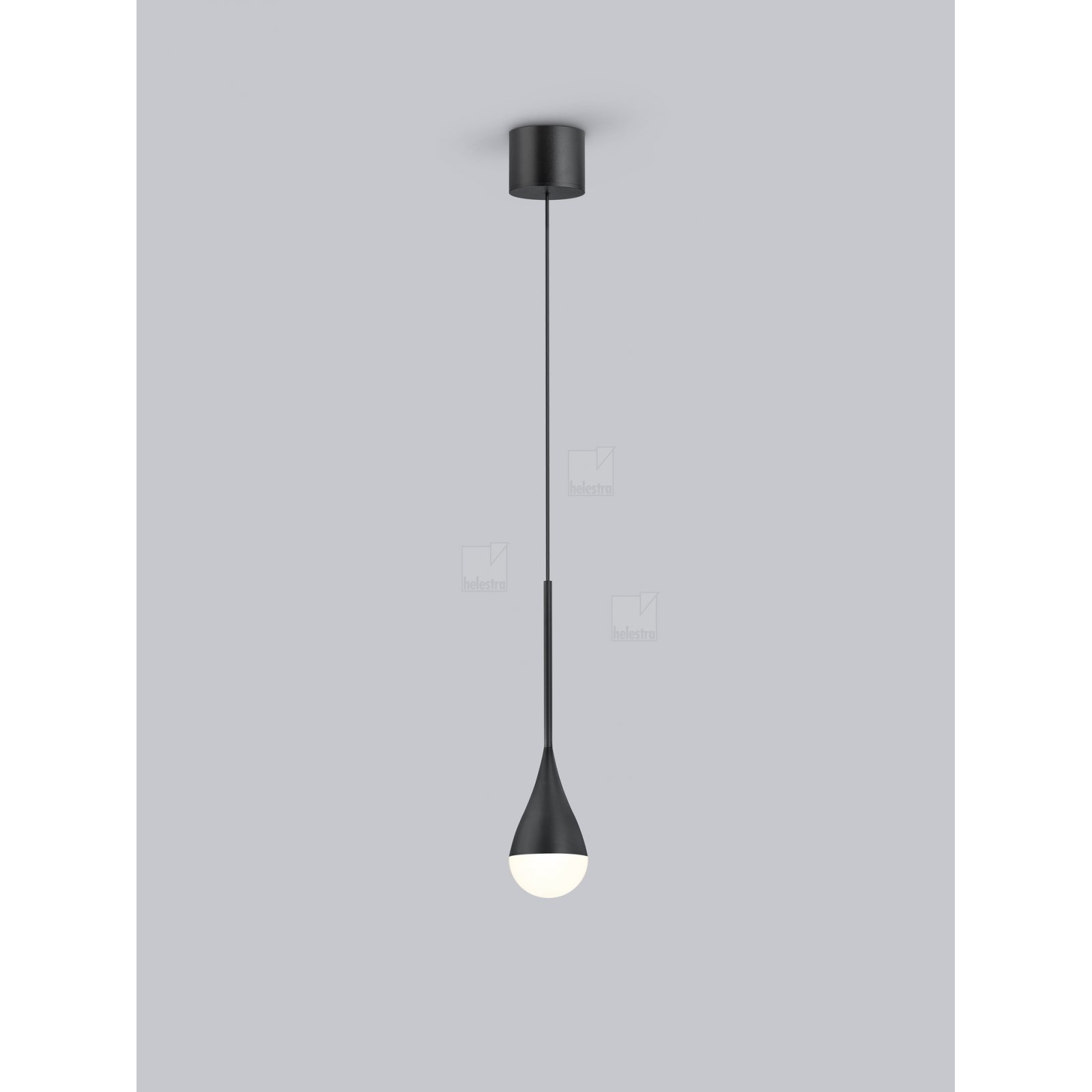 LED H�nge-/Pendelleuchte DUC Tropfenform 9W dimmbar, 2900K, IP44
