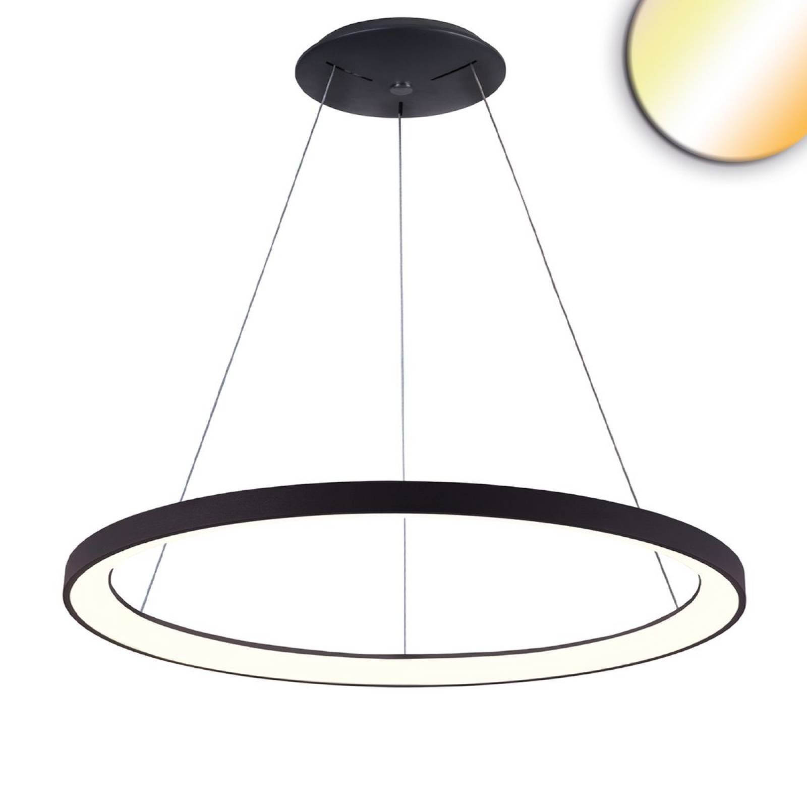 LED H�ngeleuchte Orbit 780, schwarz, 60W, rund, ColorSwitch 3000/3500/4000K, dimmbar