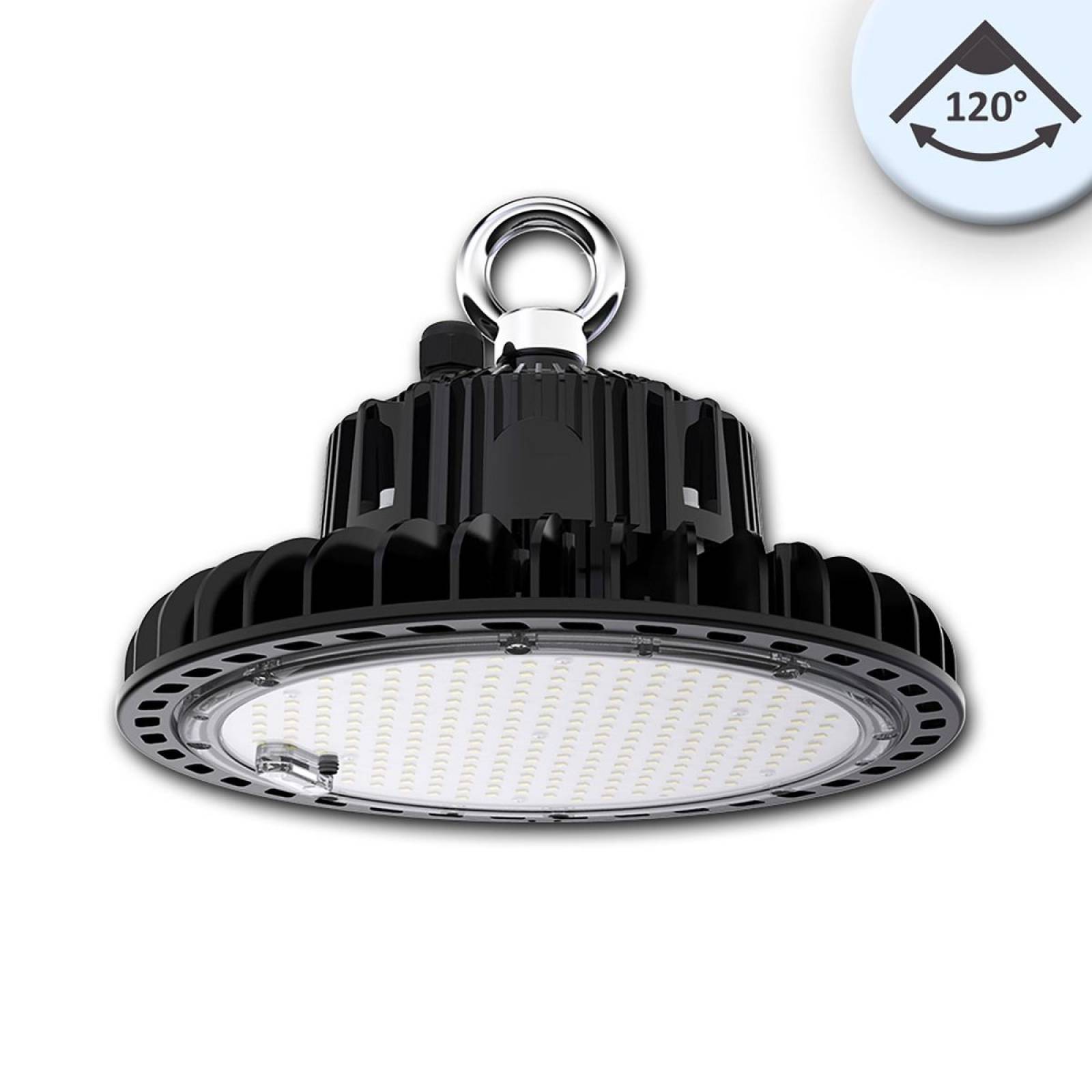 LED Hallenleuchte FL 120W IP65 kaltwei� 120� dim. 5700K CRI:80 18000lm