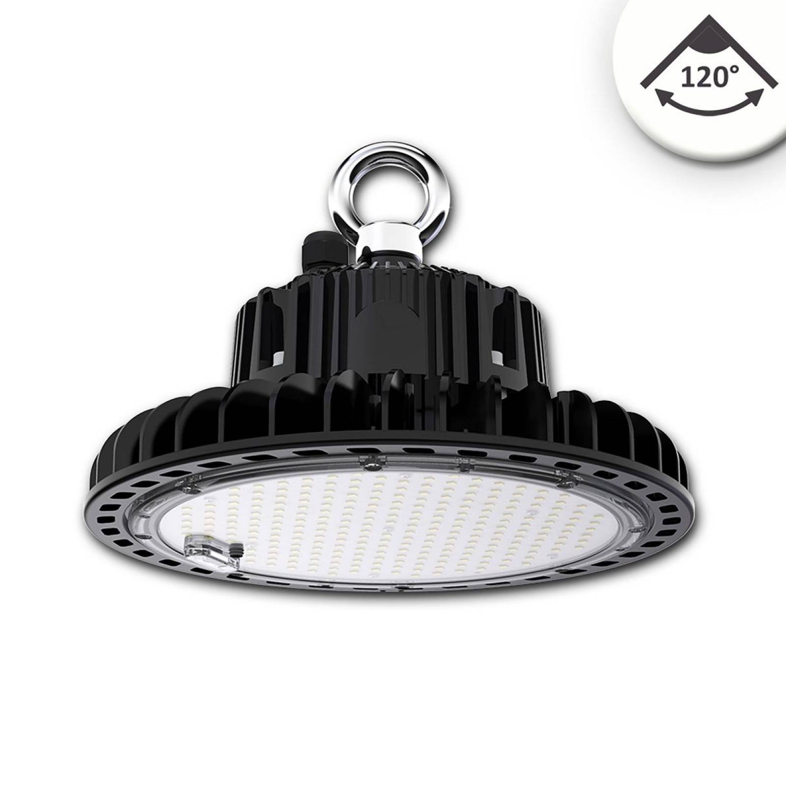 LED Hallenleuchte FL 120W IP65 neutralwei� 120� dim. 4000K CRI:80 18000lm