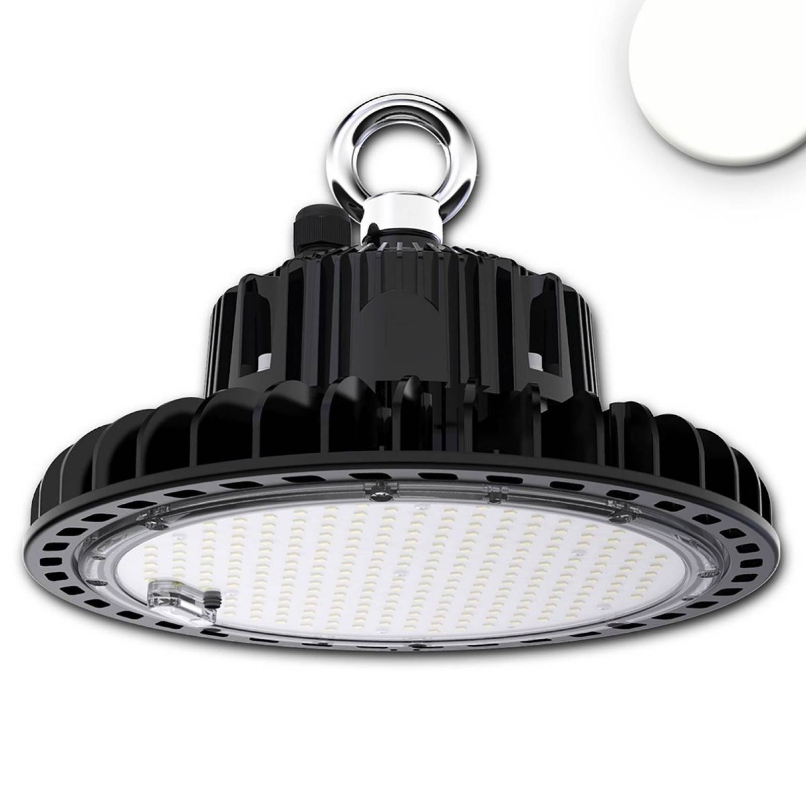 LED Hallenleuchte FL200W IP65 neutralwei� 90� DALI dim. 4000K CRI:80 28000lm