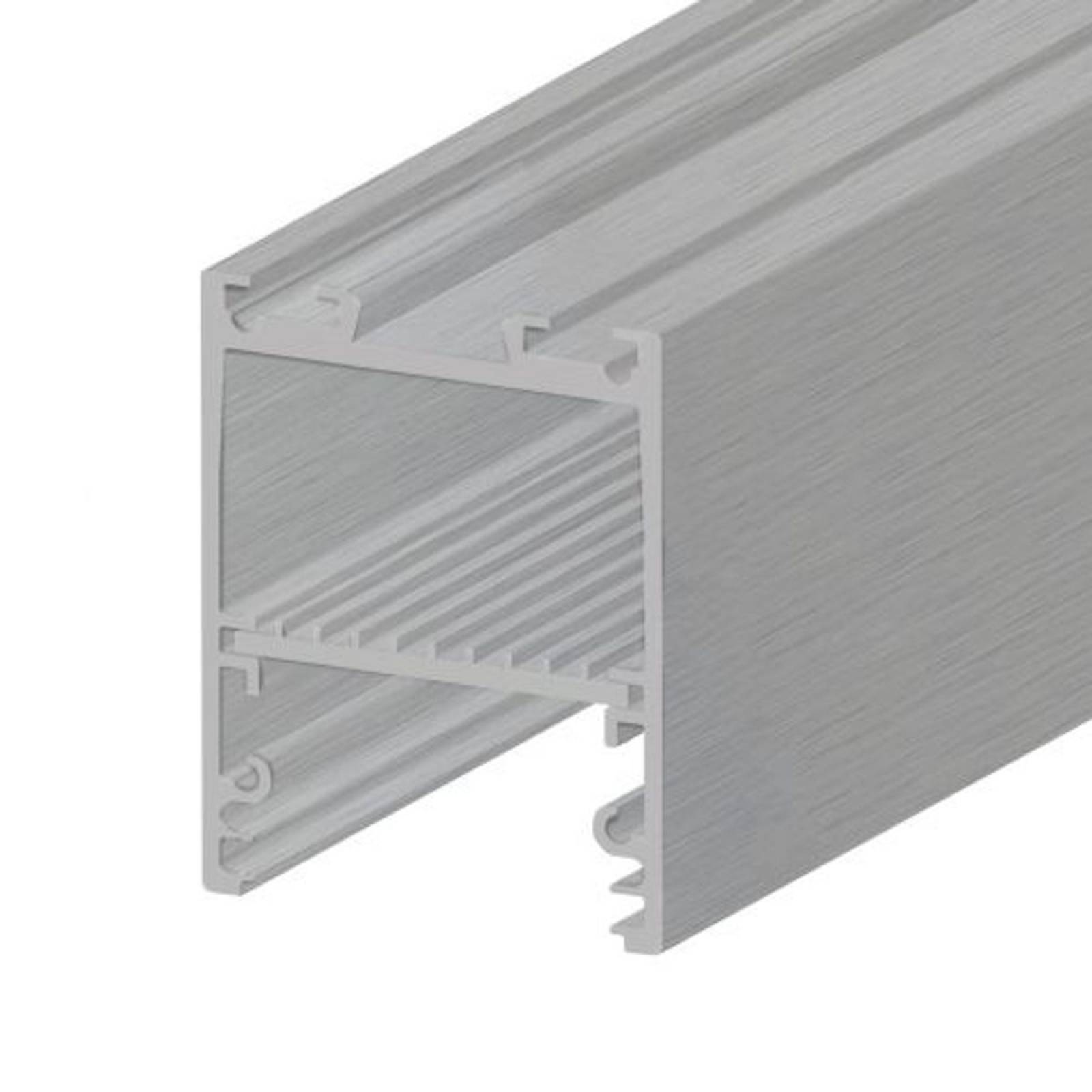 LED Leuchtenprofil LAMP30 V2, 3m, Alu silber pulverbeschichtet, direkte u. indirekte Beleuchtung