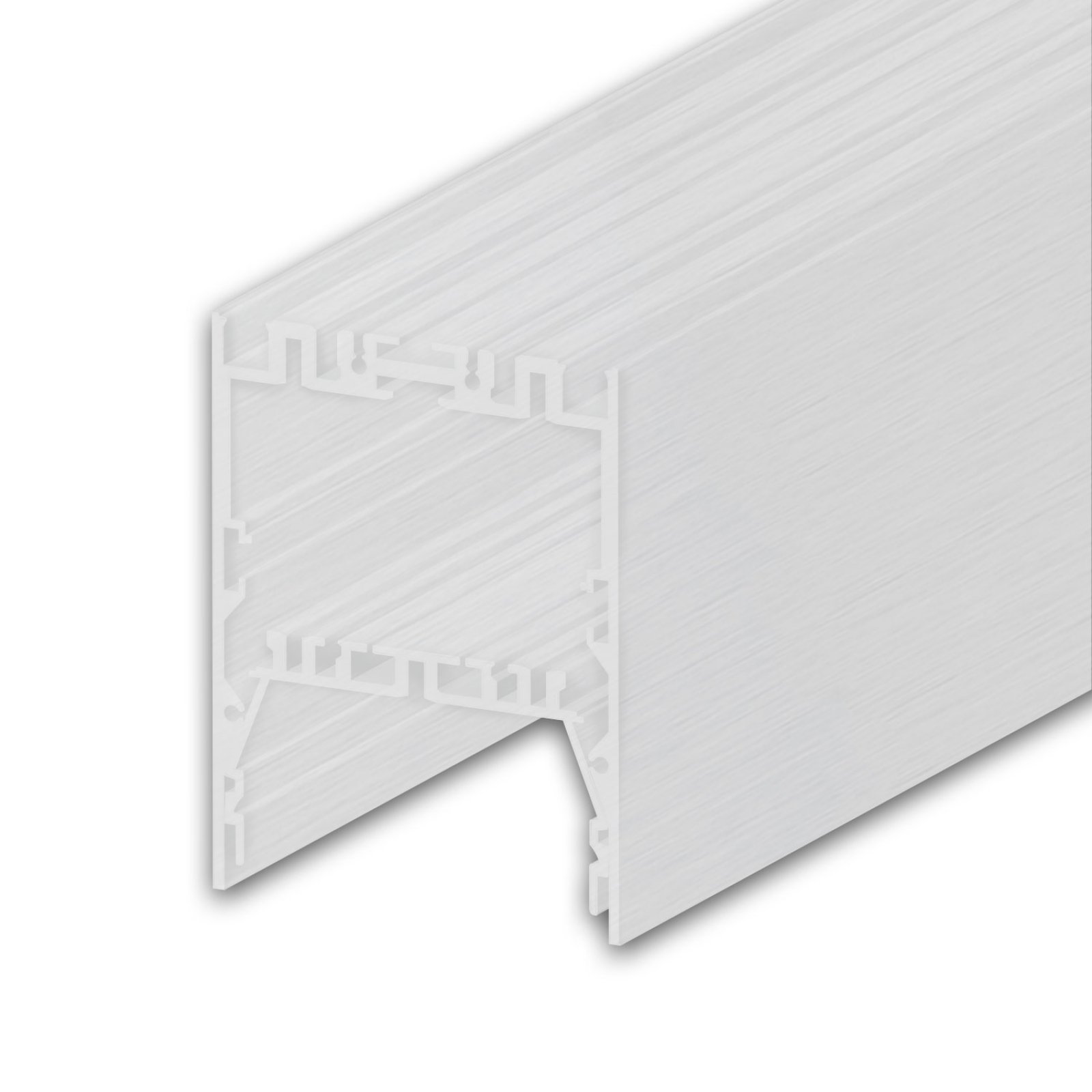 LED Leuchtenprofil LAMP40 Alu-Profil wei� pulverbeschichtet, 3m