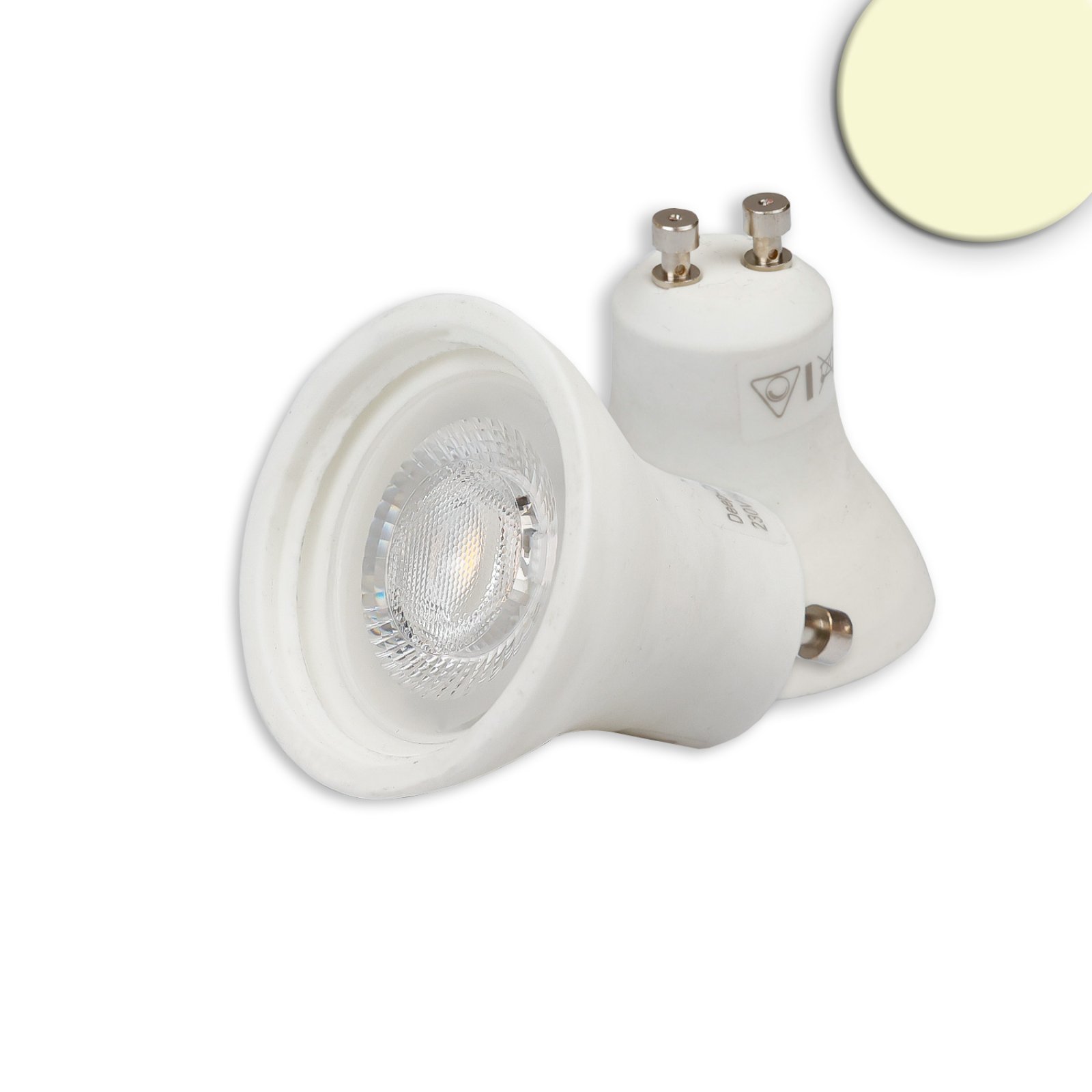 LED Leuchtmittel Spot SYS-GU10, 5W, CRI90, 3000K warmwei�, dimmbar (ohne Cover oder Einbaurahmen)