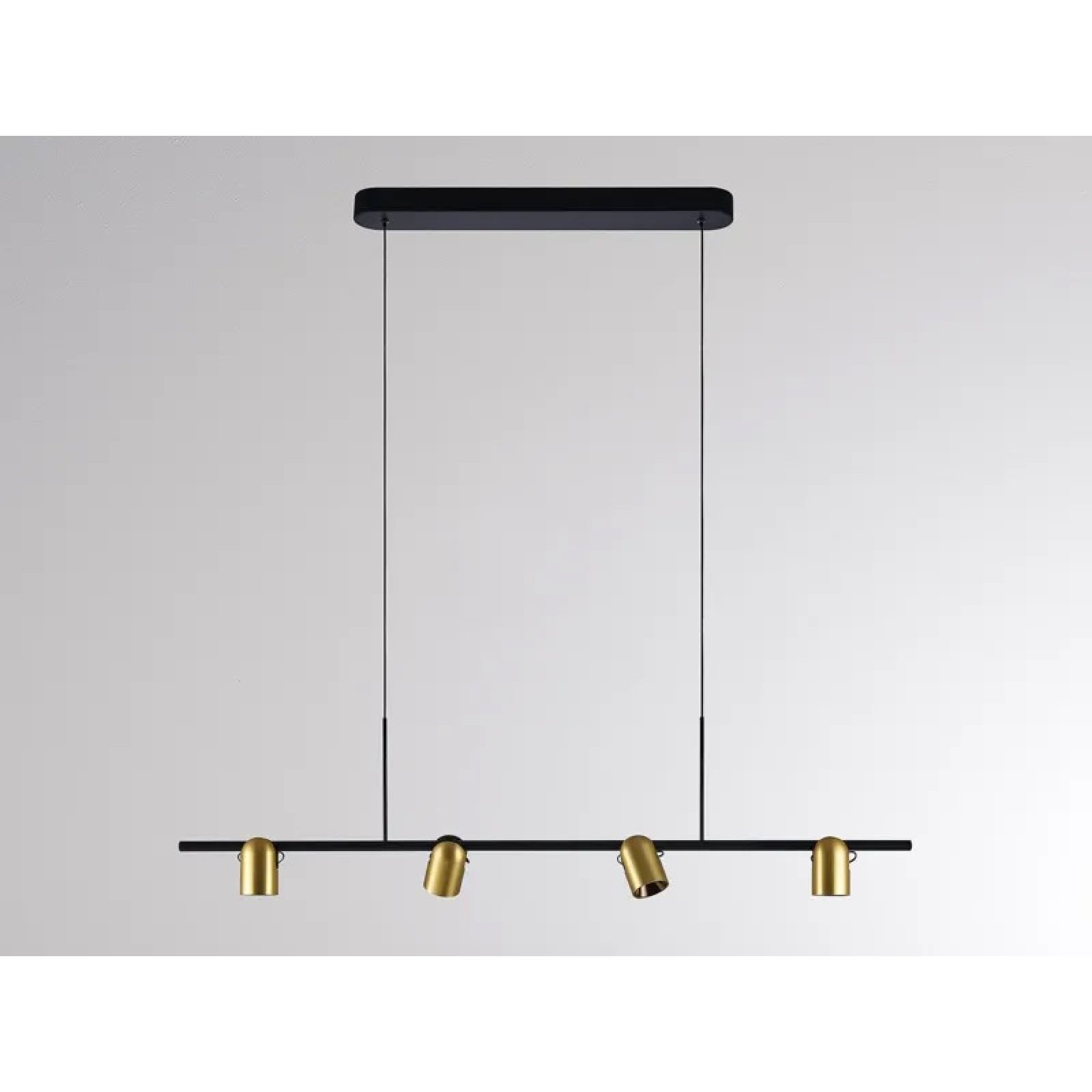 LED Mehrfachpendelleuchte NUUN PD dreh-/schwenkbar, dimmbar, 1,15m