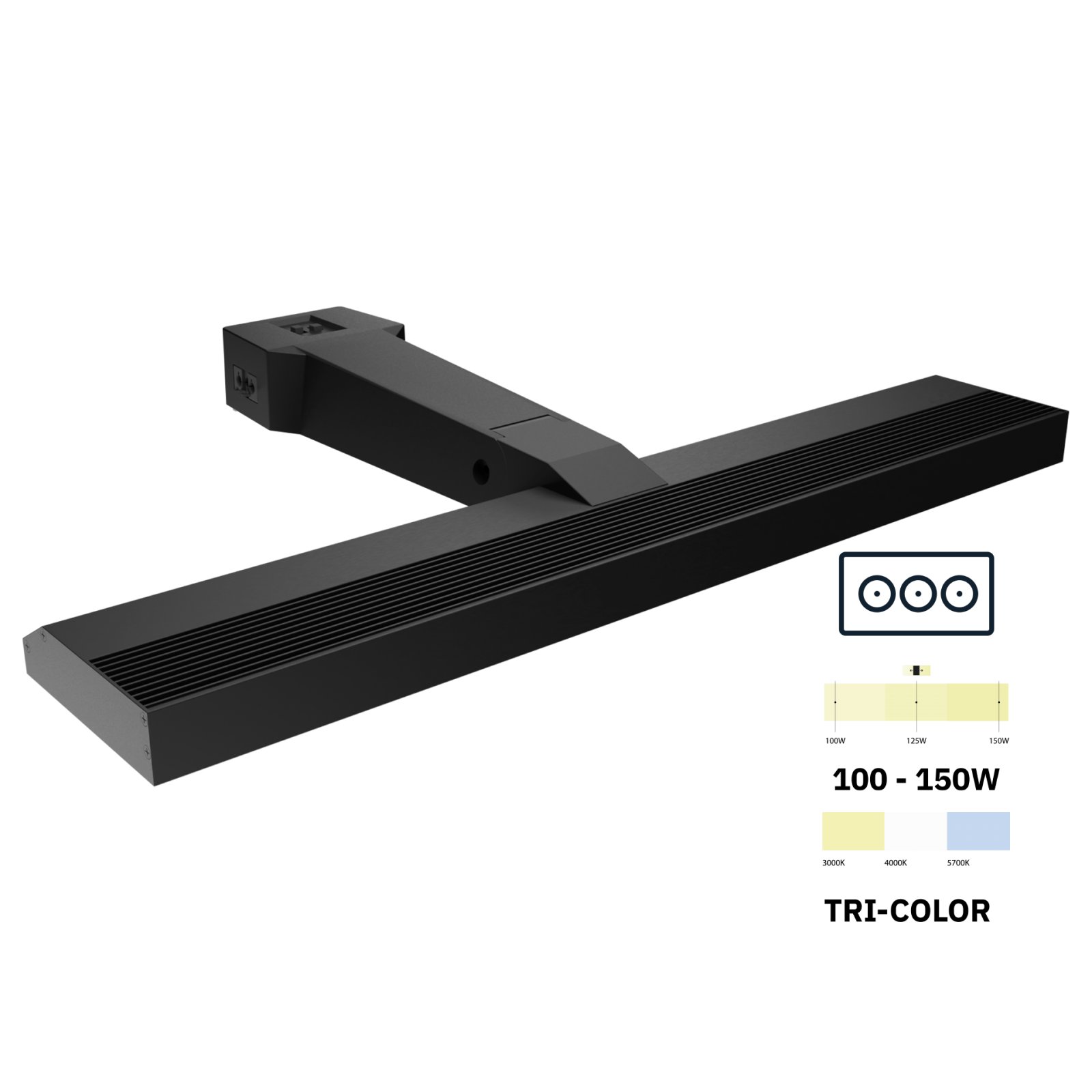 LED Messeleuchte & Displayleuchte LIFA 150 f�r hohe Messew�nde 5-7m, Wieland