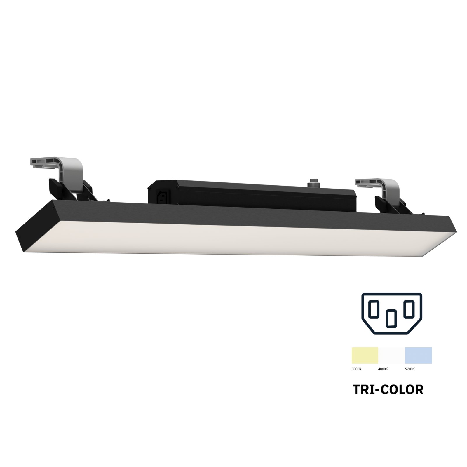 LED Messeleuchte Lichtleiste ZORO 50 - Auslegerstrahler CCT f�r Messew�nde