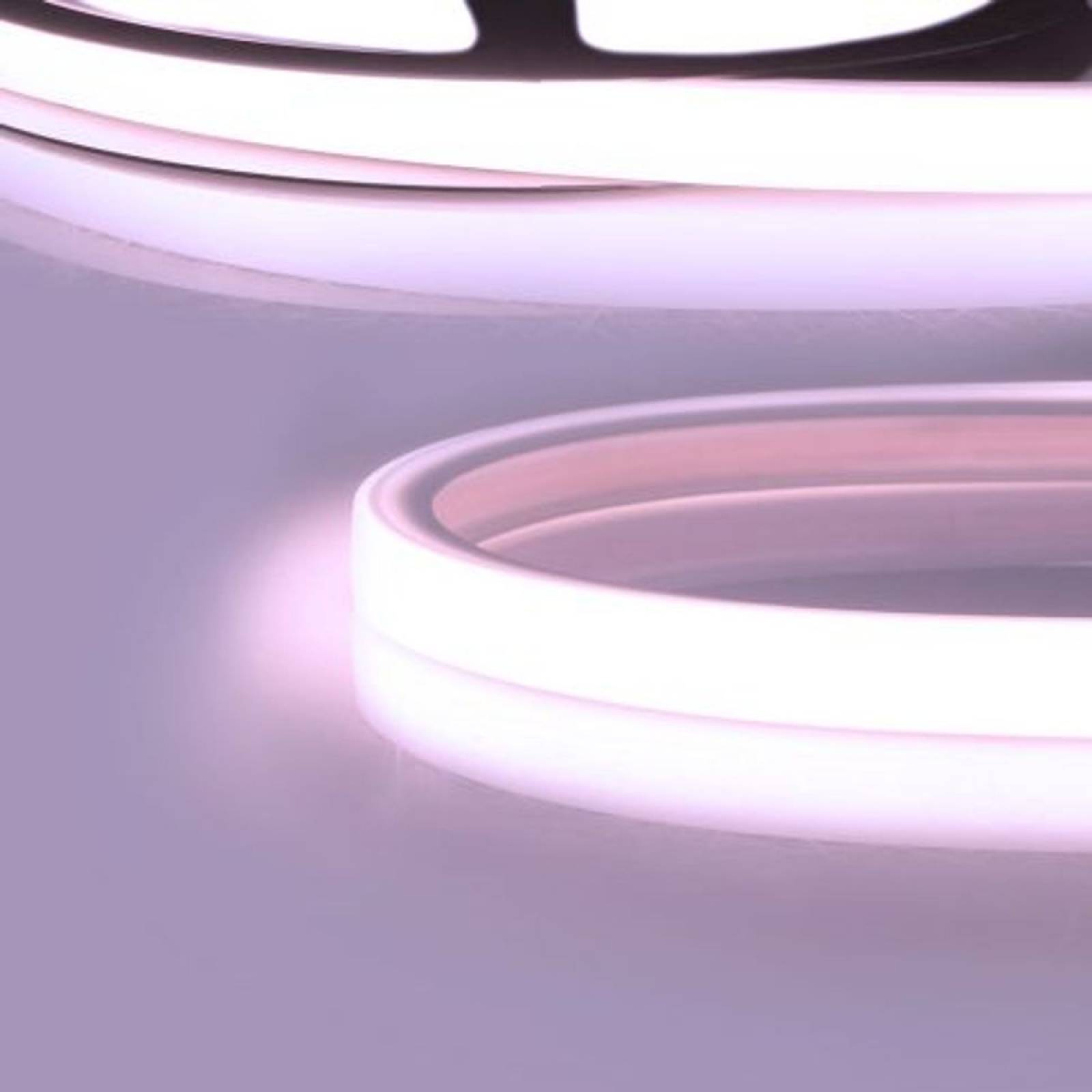 LED NEON Stripe B13H10 f�r Fliesenprofile 3m, biegbar, 24V, 6W/m, IP67, RGB