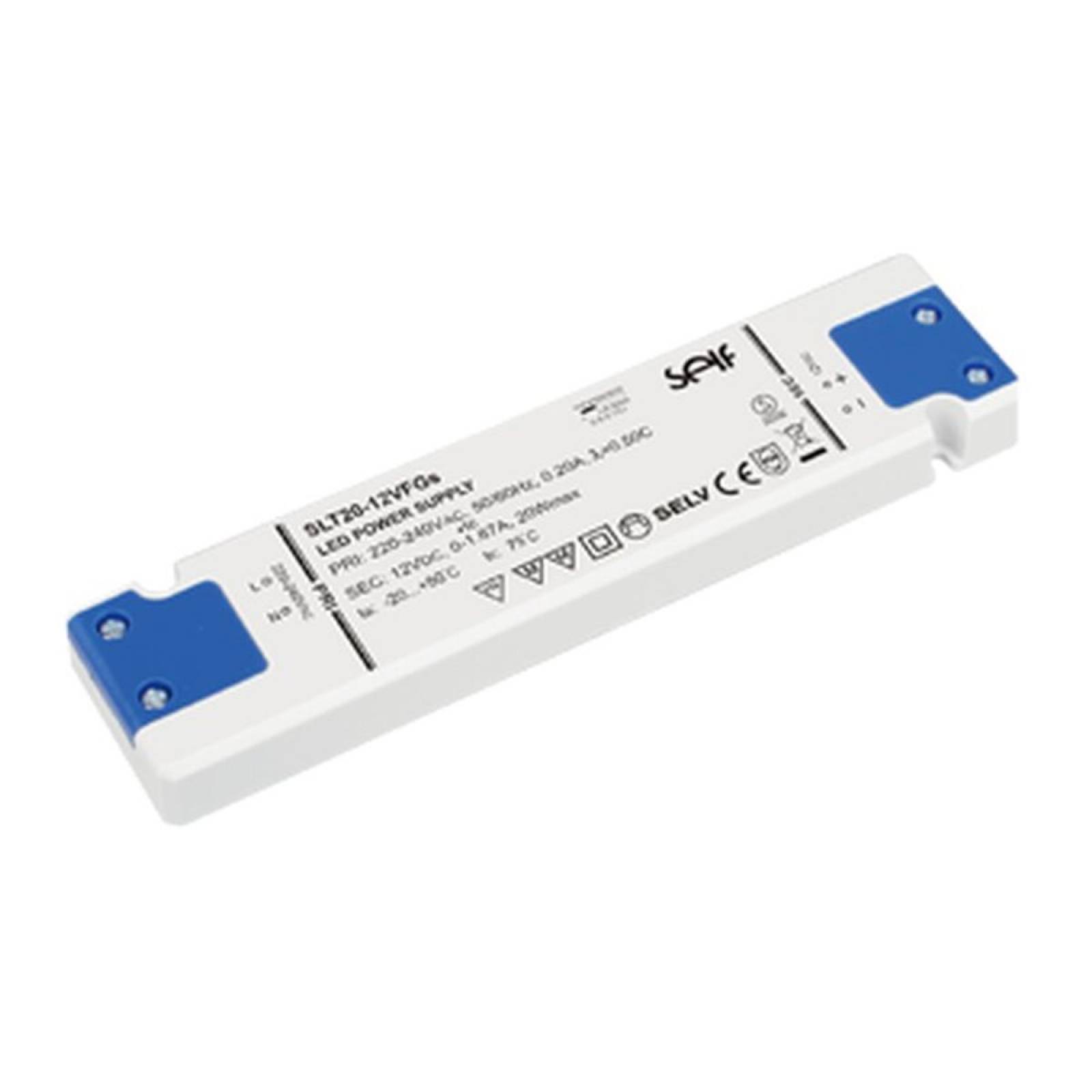 LED-Netzteil CV 24V DC 0-20W 0-0,84A nicht dimmbar IP20 Ultraflach