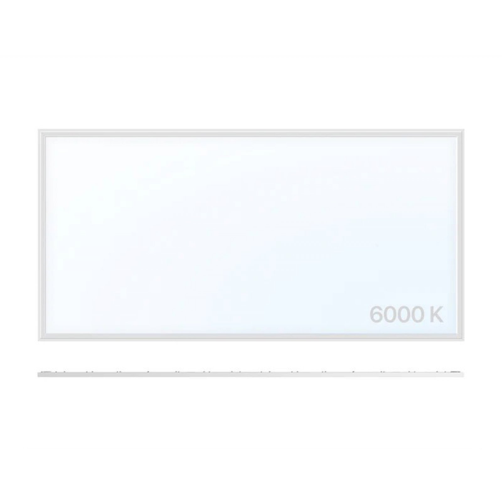 LED Panel 60x120cm, 60W, 6000K kaltwei�, 6000lm kein Flimmern, mit Trafo