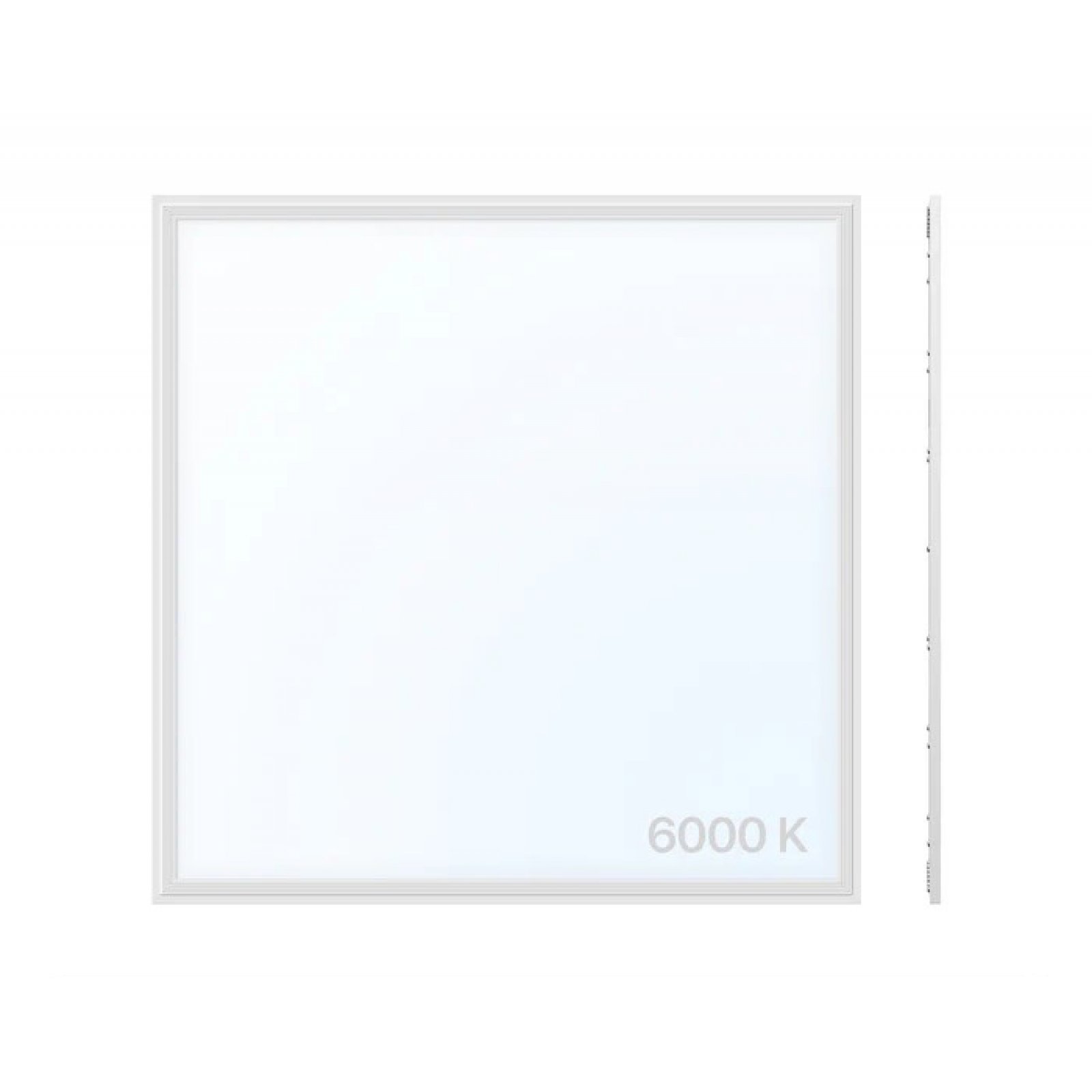 LED Panel 620x620, mit Netzteil, 6000K kaltwei�, 40W 4400lm 110lm/W