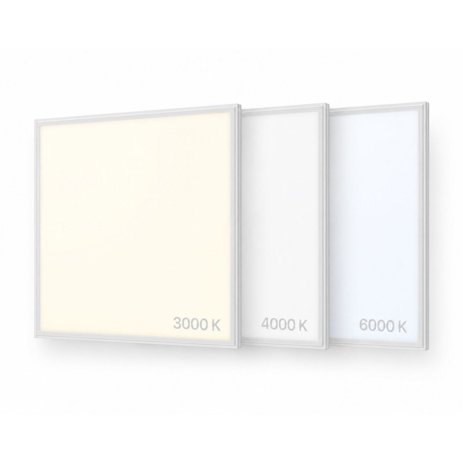LED Panel 62x62 mit Netzteil Deckenleuchte 40W 4400lm 110lm/W