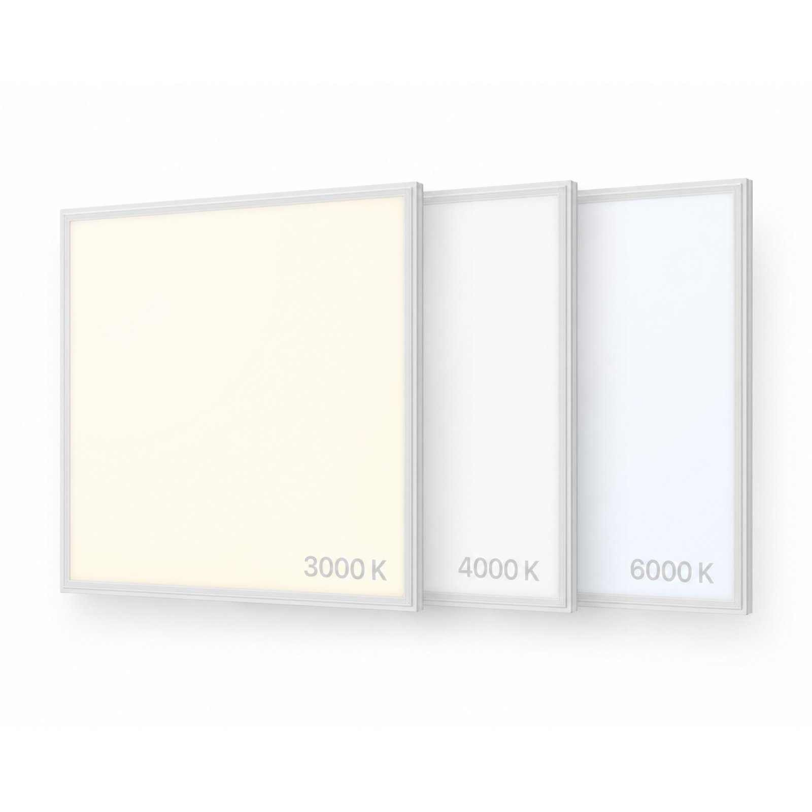 LED Panel 62x62 mit Trafo Deckenleuchte CRI90 kein Flimmern 3600lm