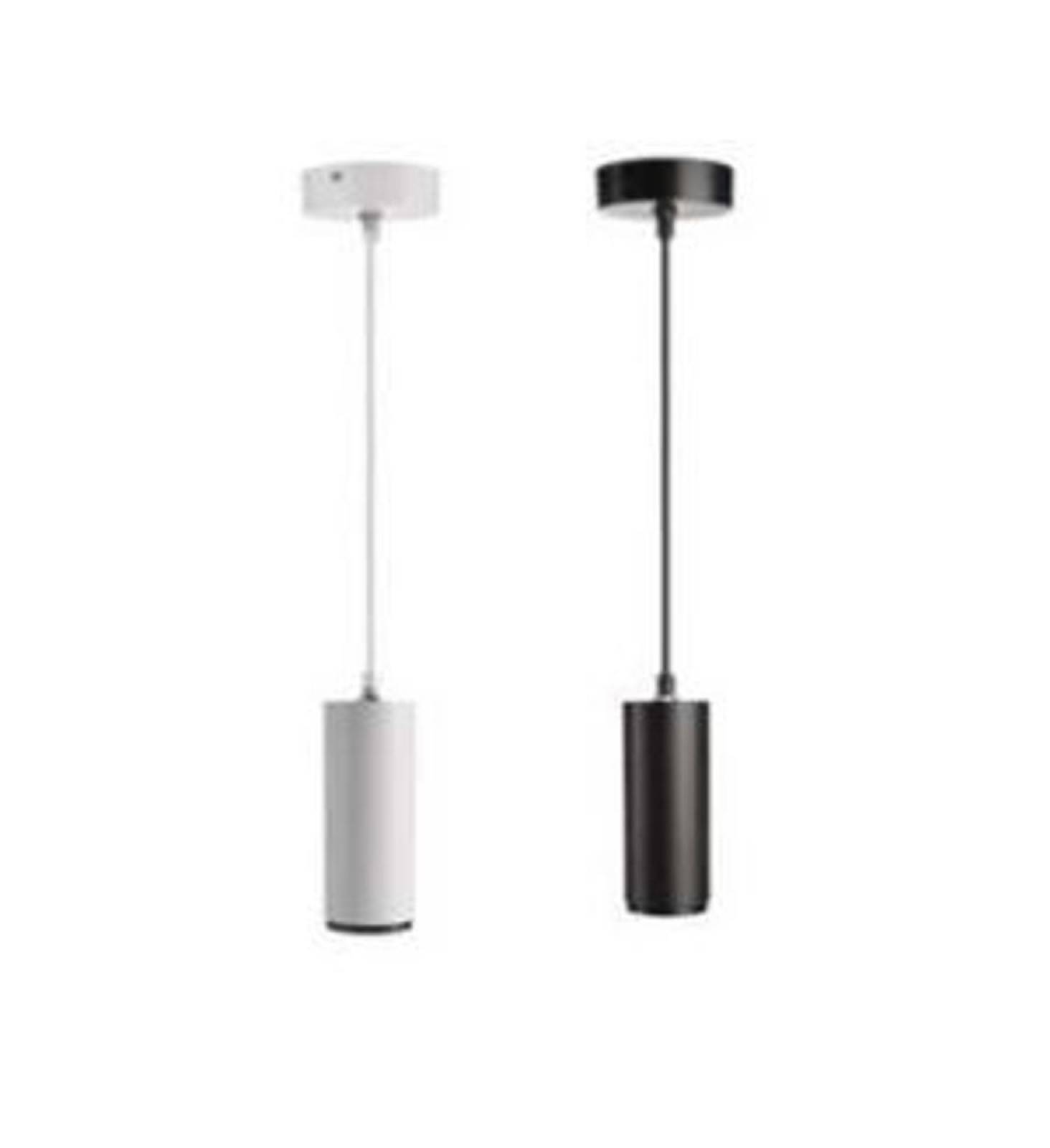 LED Pendelleuchte Lucea, 6W/10W, dimmbar, 2700K, schwarz/wei�, CRI/Ra90