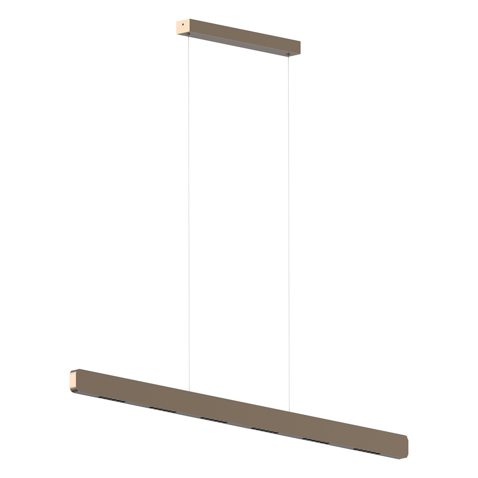 LED Pendelleuchte linear Up & Down HIKARI mit CCT-Schalter, dimmbar, CRI90, melange