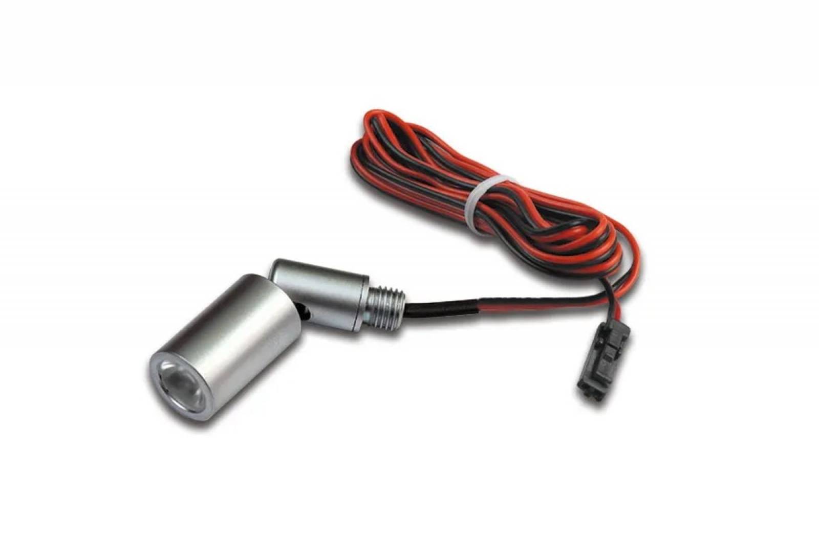 LED Point S Vitrinenstrahler Alu 4000K, 350mA 1W 115lm 20� dreh-schwenkbarer