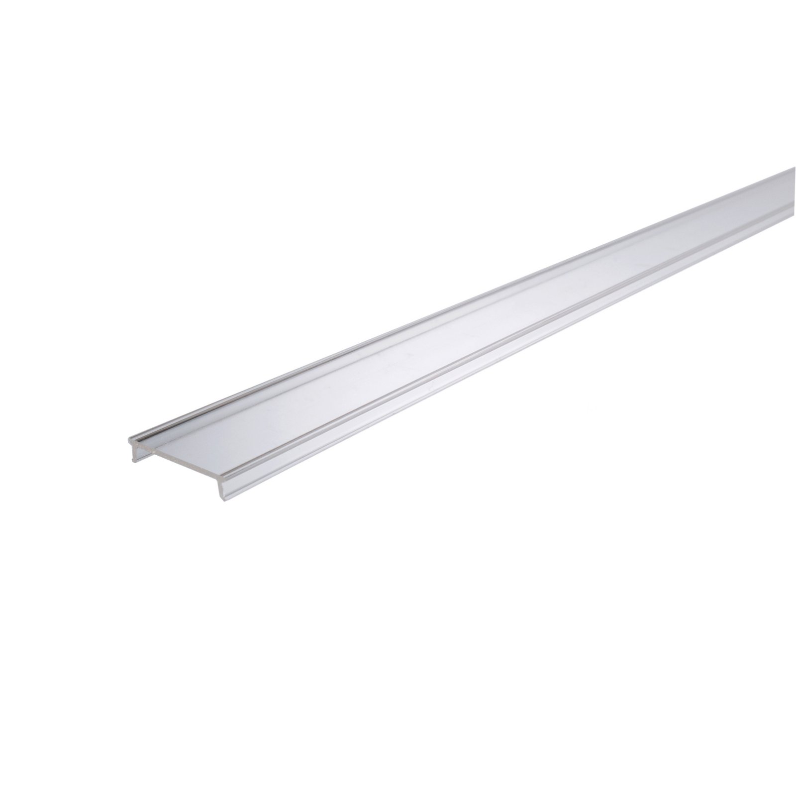 LED Profil Abdeckung P-01-20, 2m, klar, PMMA, Transparent 95% Transmission