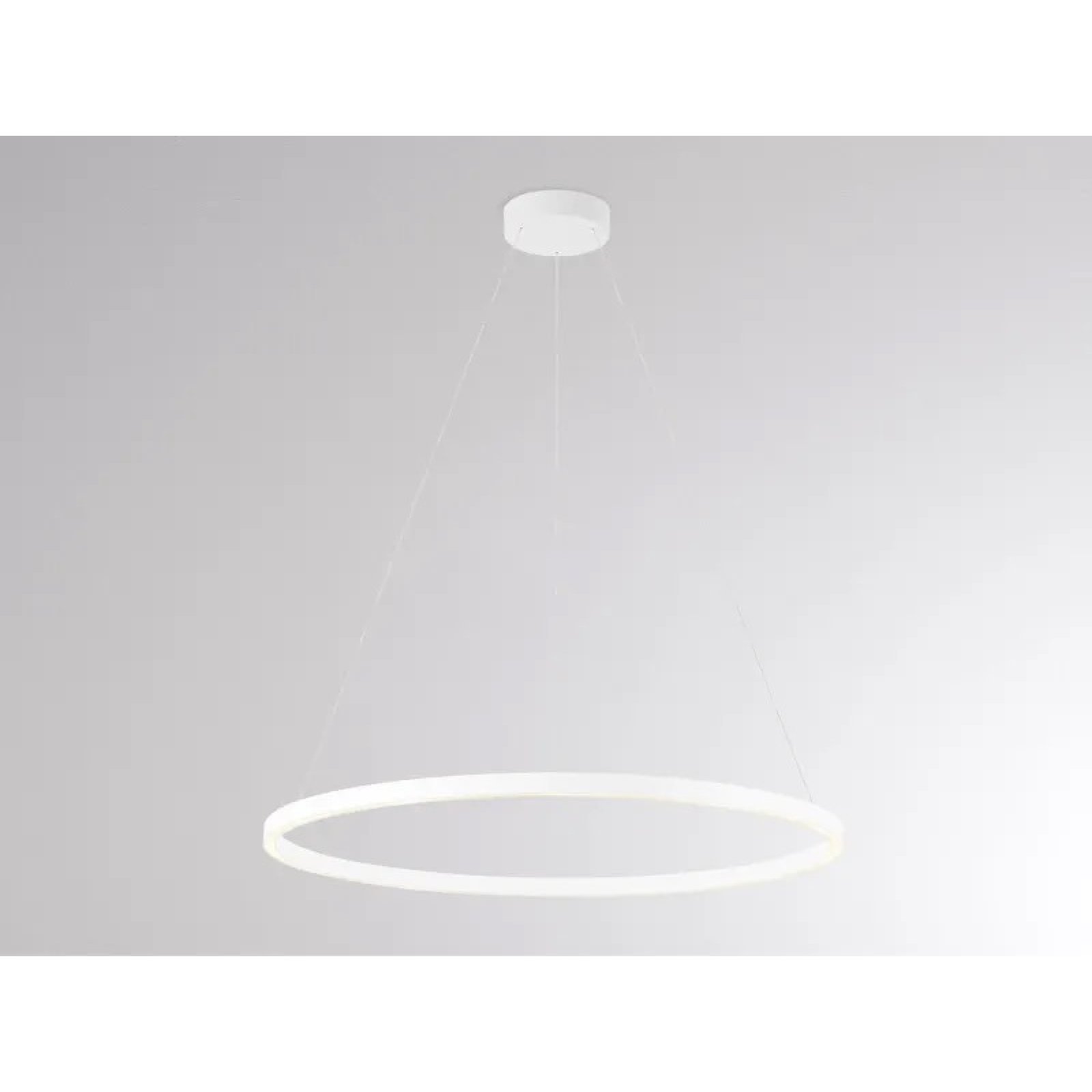 LED Ring-Pendelleuchte PERFORA L 90cm wei�, 2700K/3000K umschaltbar