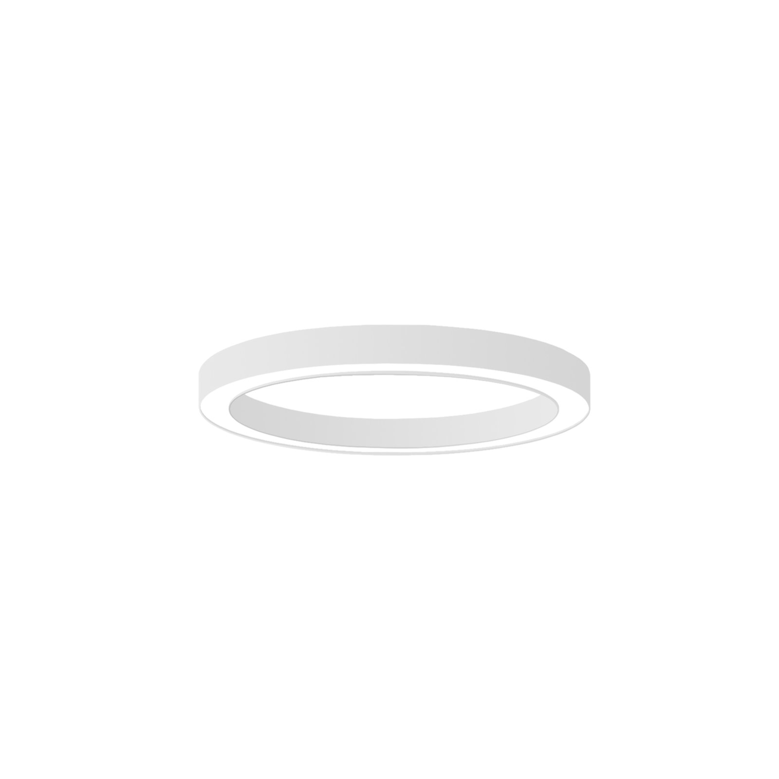 LED Ringleuchte Decke IP54 au�en 70cm wei�-matt, 50W SWITCH & DALI dim, 2700K