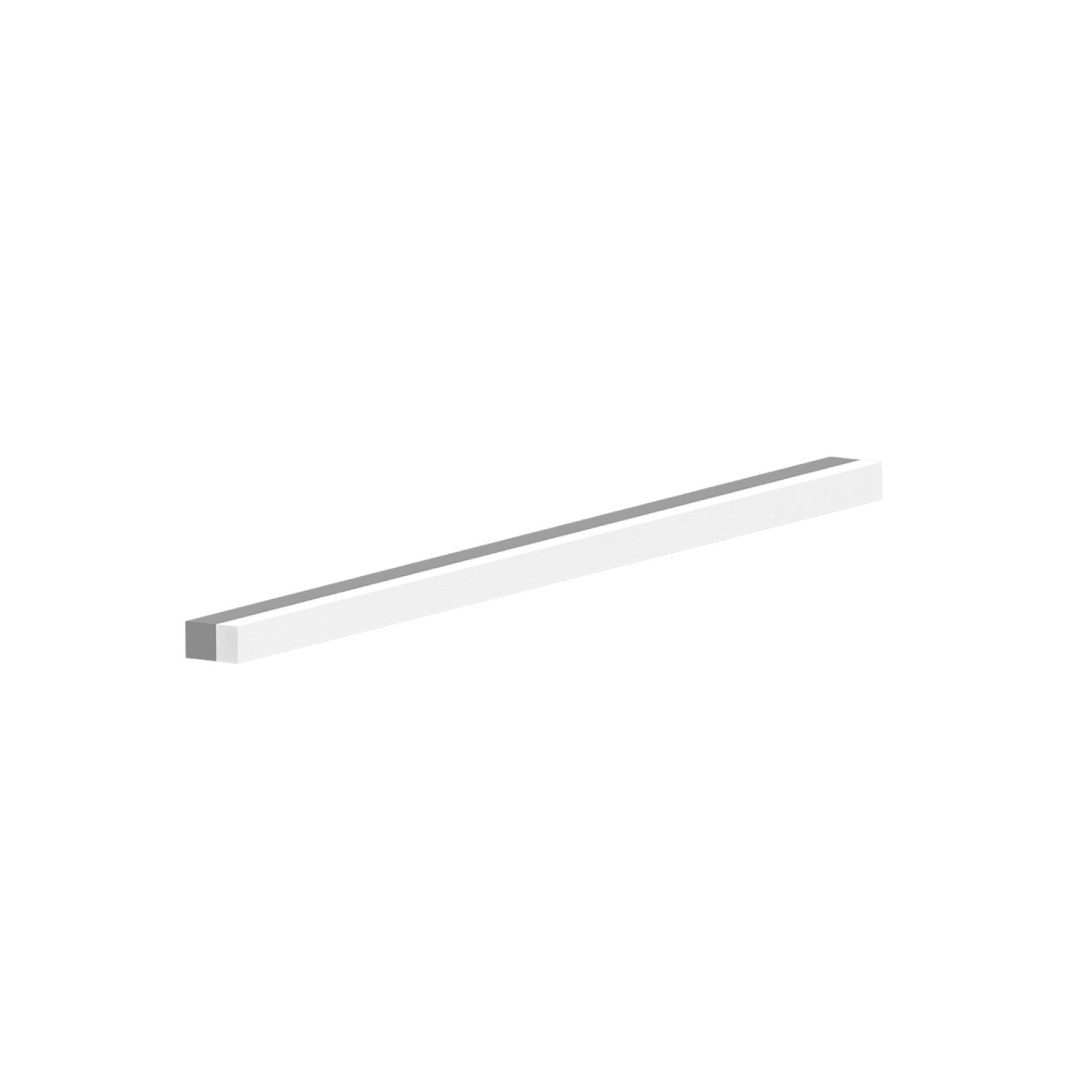 LED Spiegelleuchte ACROBAT opal, Alu eloxiert, 900mm, warmwei� 2700K