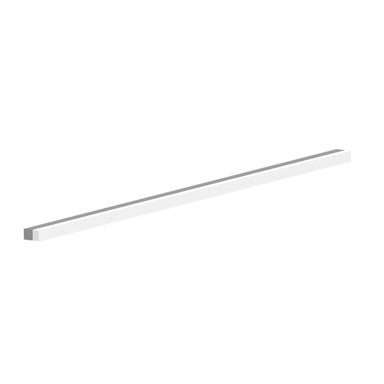LED Spiegelleuchte ACROBAT opal, alueloxiert, 150cm, 2700K warmwei�
