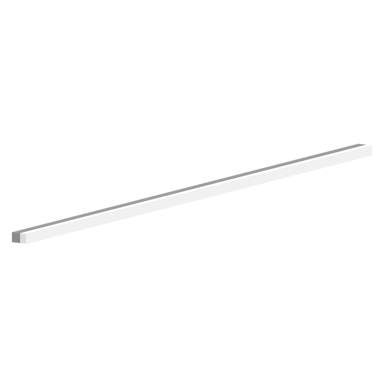 LED Spiegelleuchte ACROBAT opal, alueloxiert, 1800mm, 3000K warmwei�