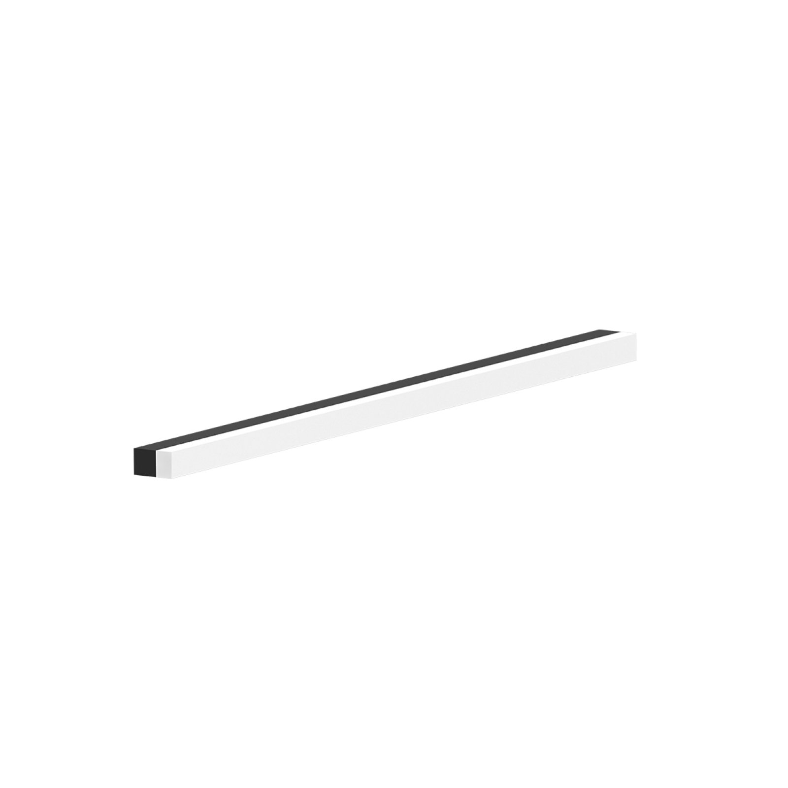 LED Spiegelleuchte ACROBAT opal, schwarz-matt, 900mm, warmwei� 3000K