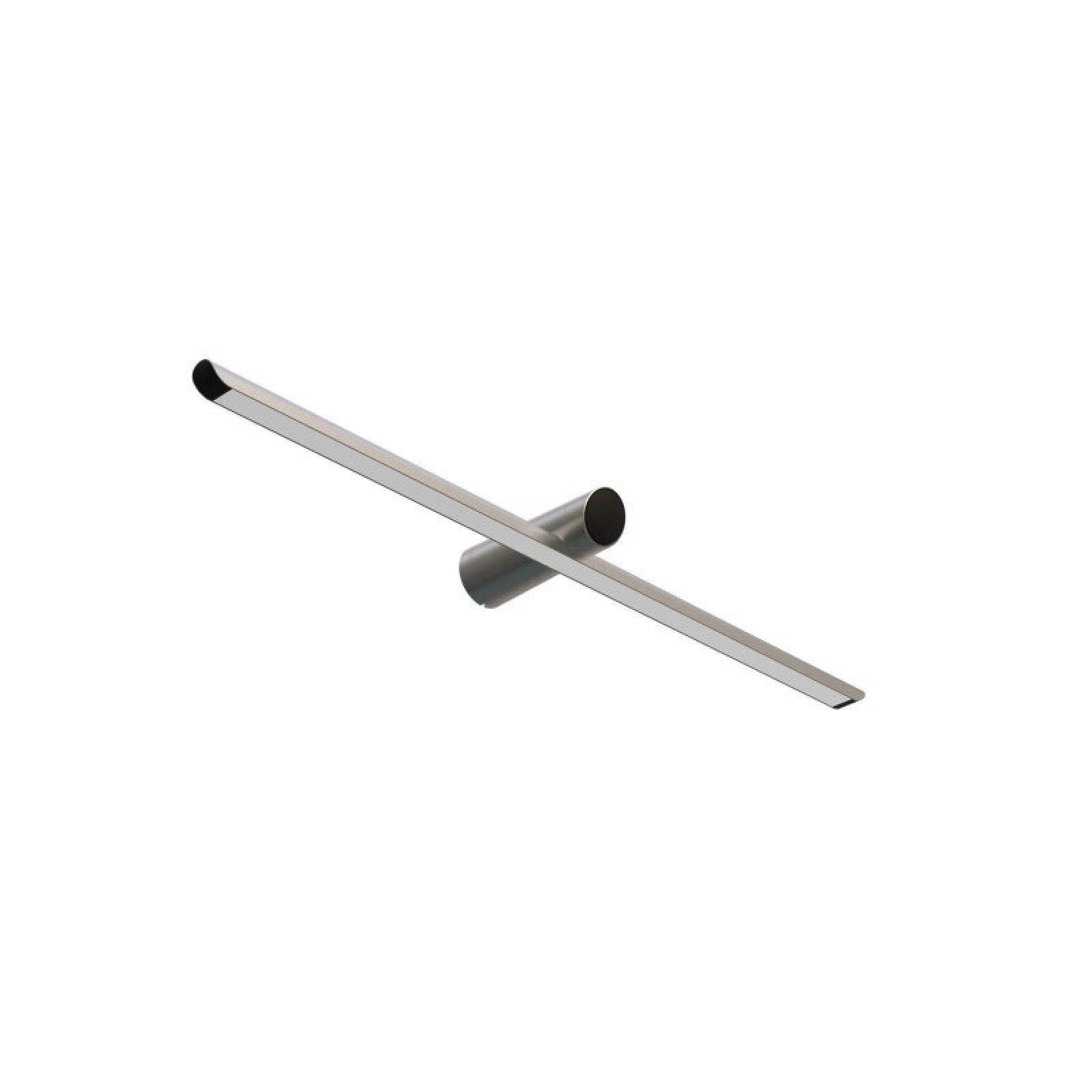 LED Spiegelleuchte SKYLAR 9,5W dimmbar, 3000K warmwei�, silber