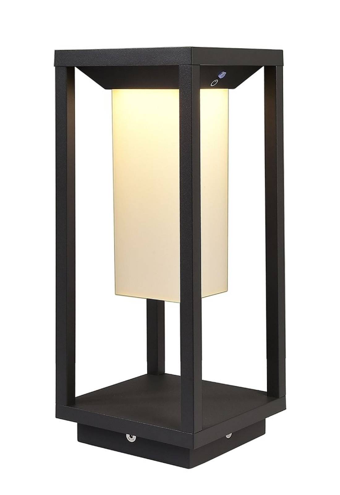 LED Stehleuchte, Warmwei�, Samas Solar 340 hoch, dunkelgrau, 3000K, 170lm, 2,2W, inkl. Akku, IP54